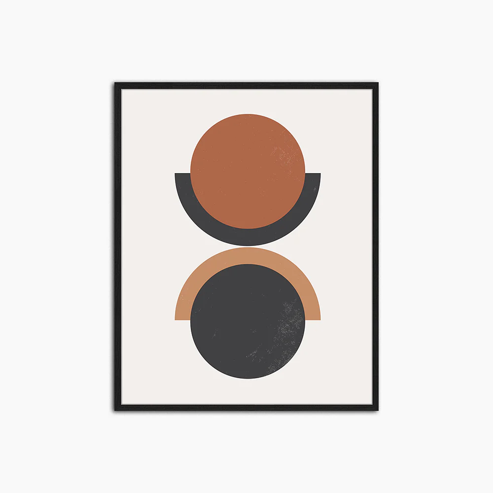 Abstract Art - Print Muurdecoratie