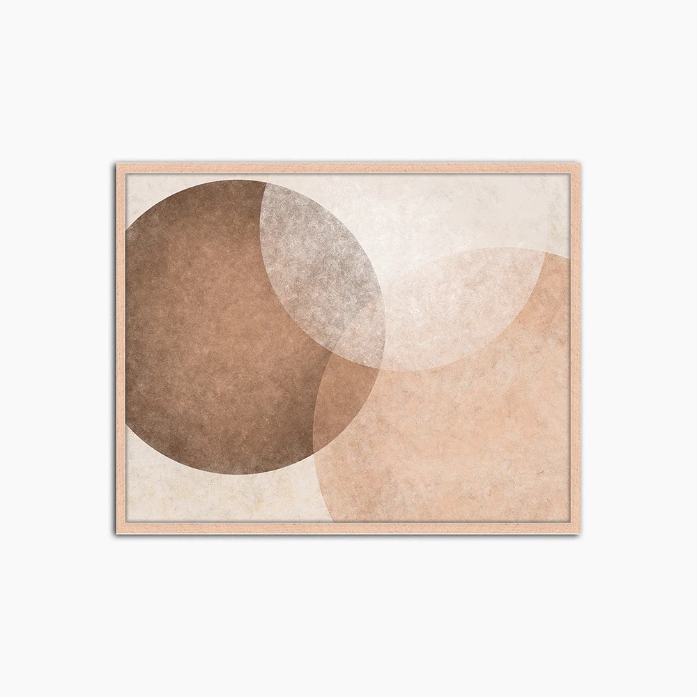 Abstract Art - Print Muurdecoratie