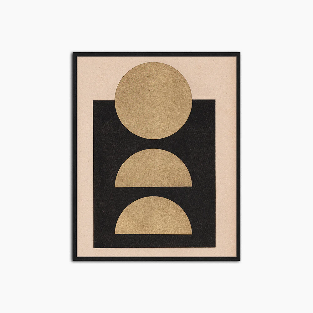 Abstract Geometric - Print Muurdecoratie