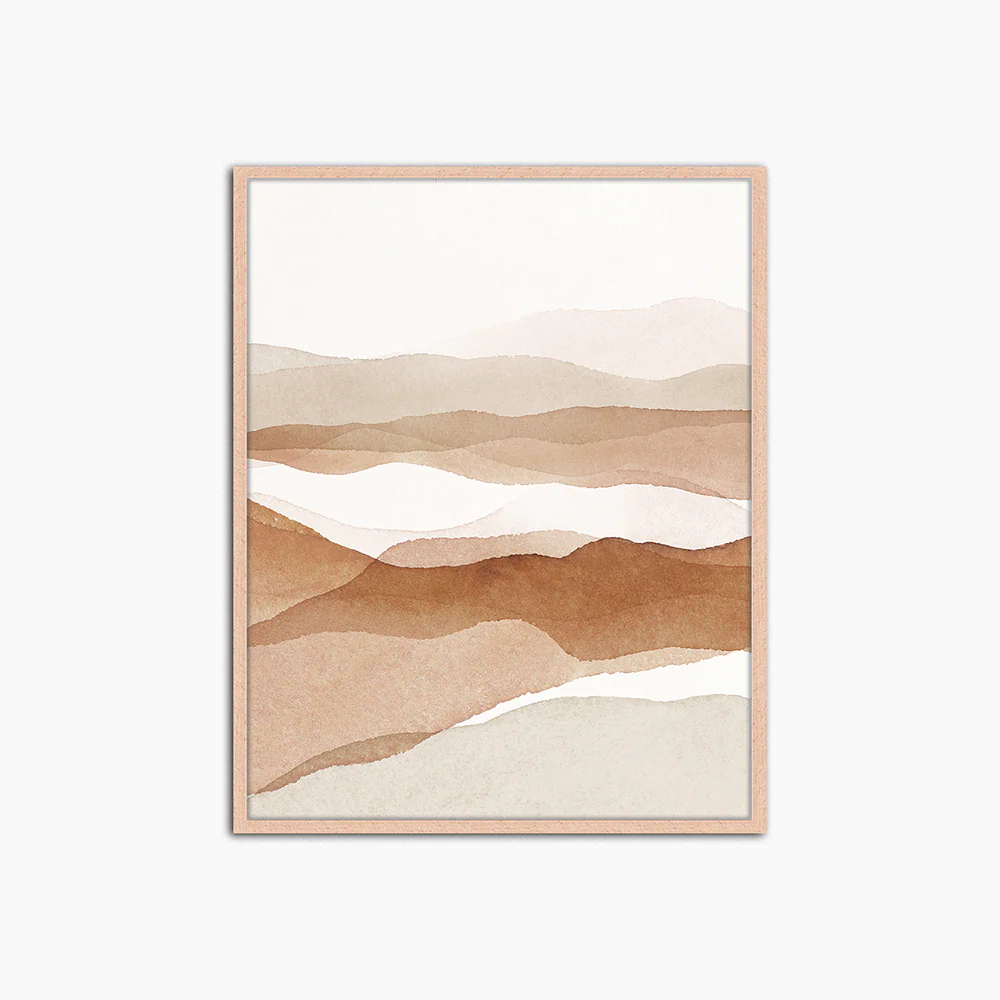 Abstract Landscape - Print Muurdecoratie
