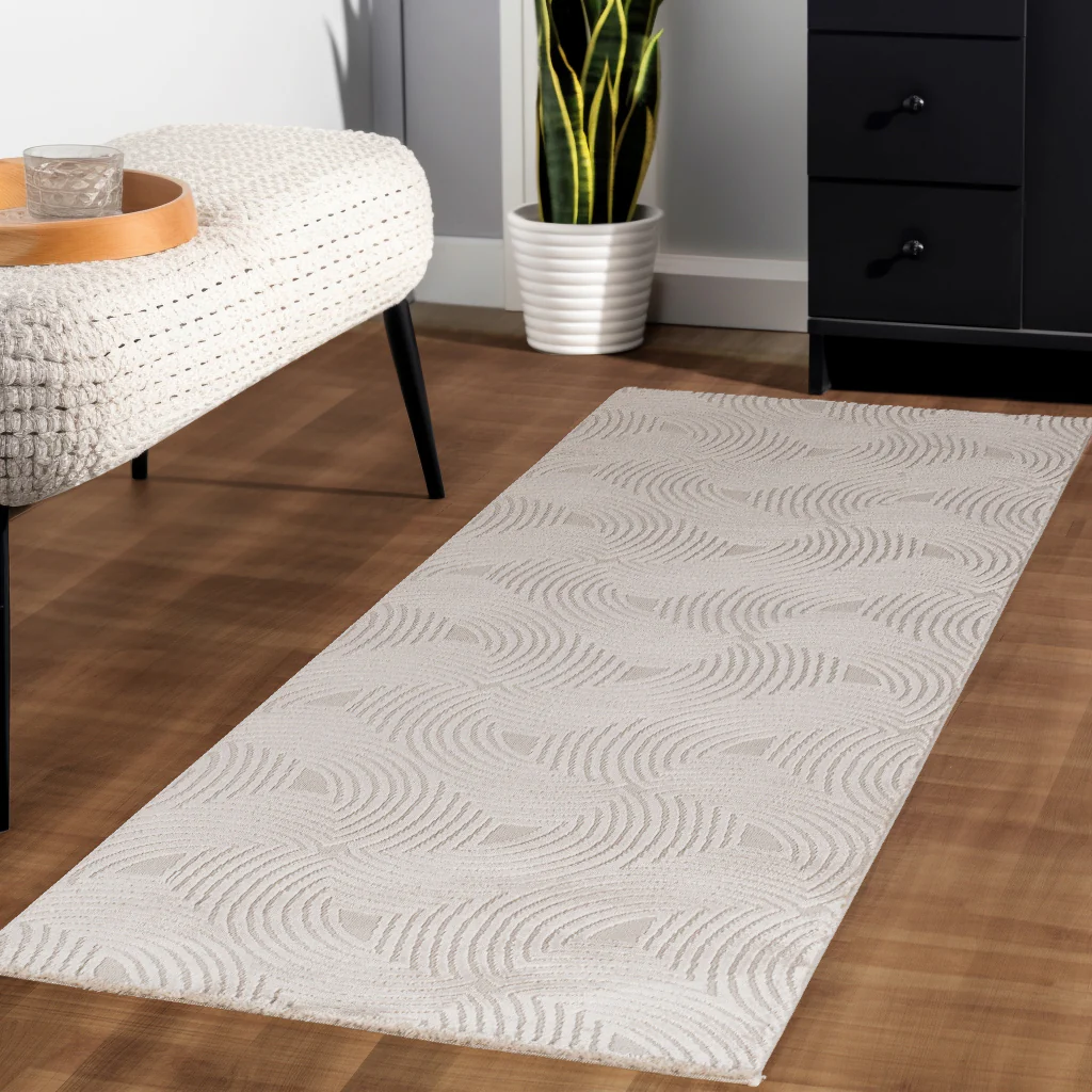 Abstract Vloerkleed - Sara - Beige 13 - Image 3