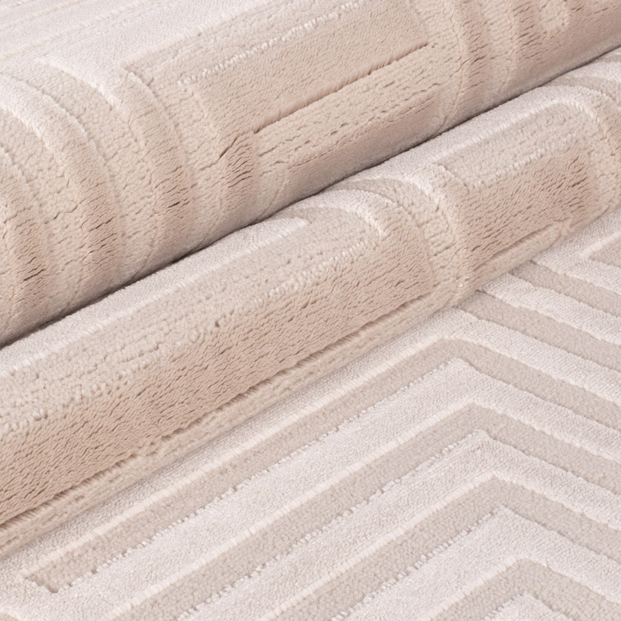 Abstract Vloerkleed - Sara - Beige 14 - Image 6
