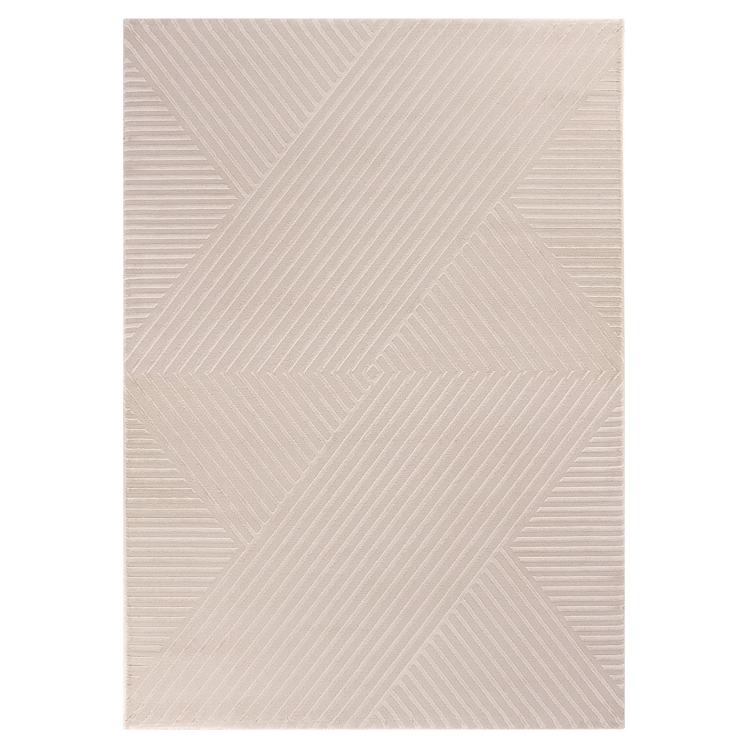 Abstract Vloerkleed - Sara - Beige 15