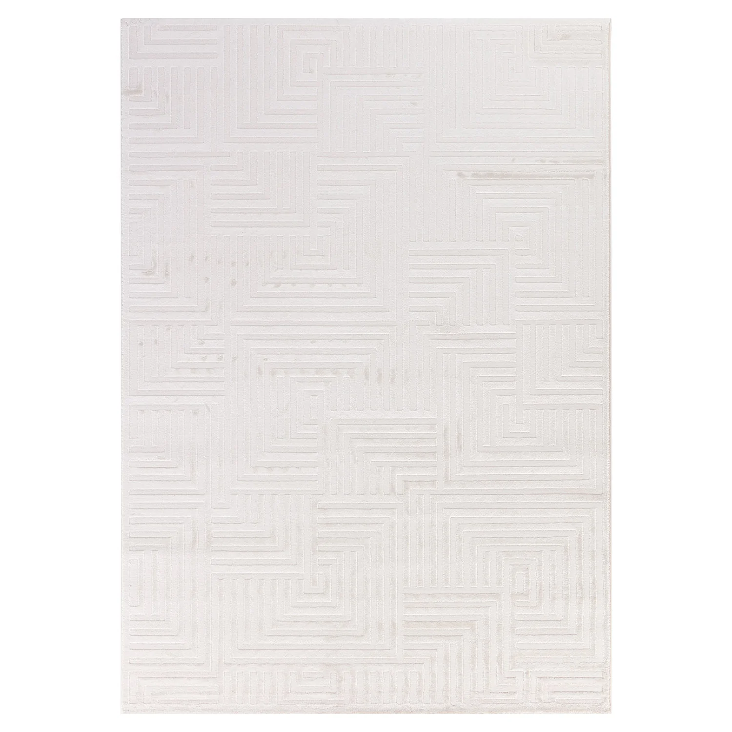 Abstract Vloerkleed - Sara - Creme 14