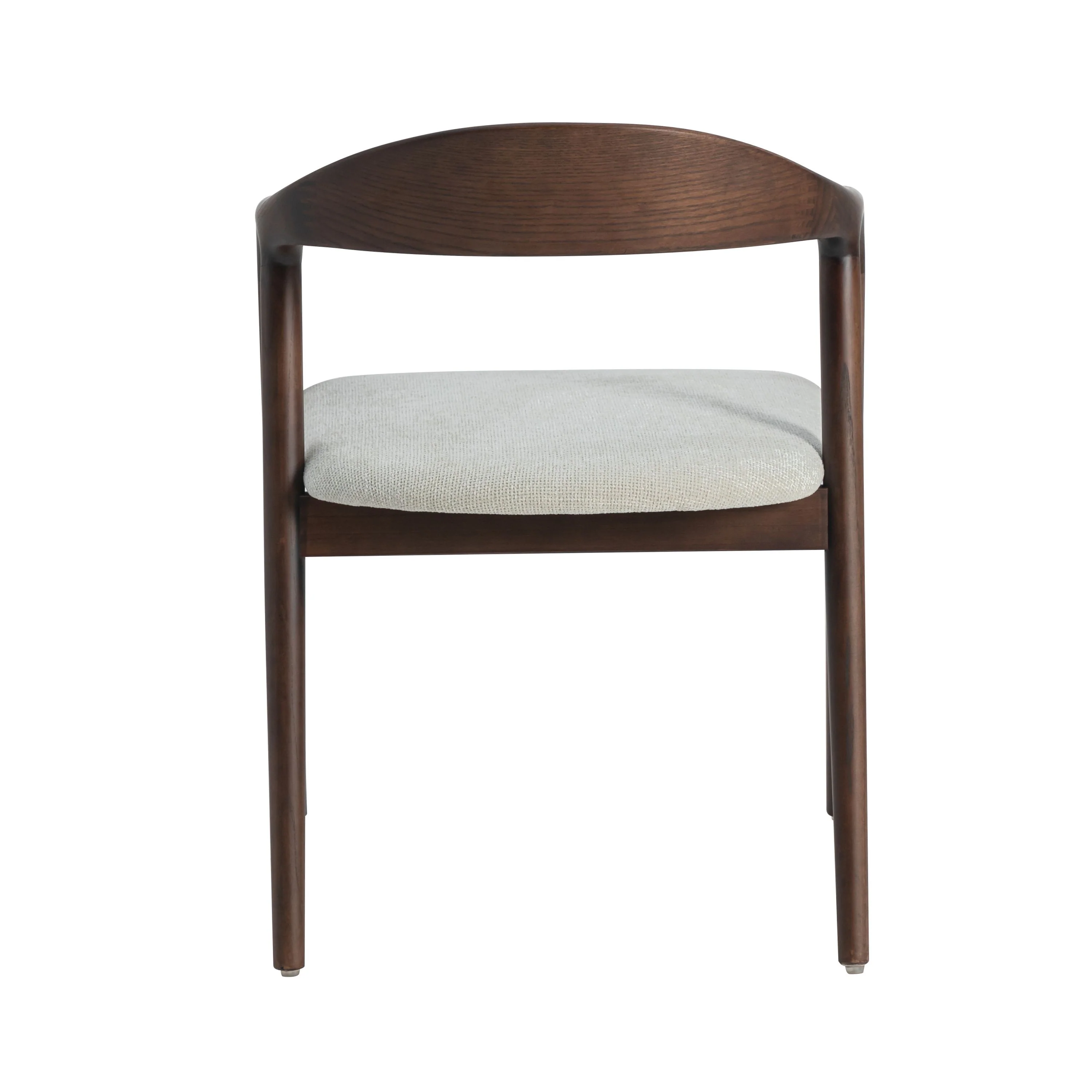 Andrea Walnoot Eetkamerstoel - Japandi Beige - Image 4