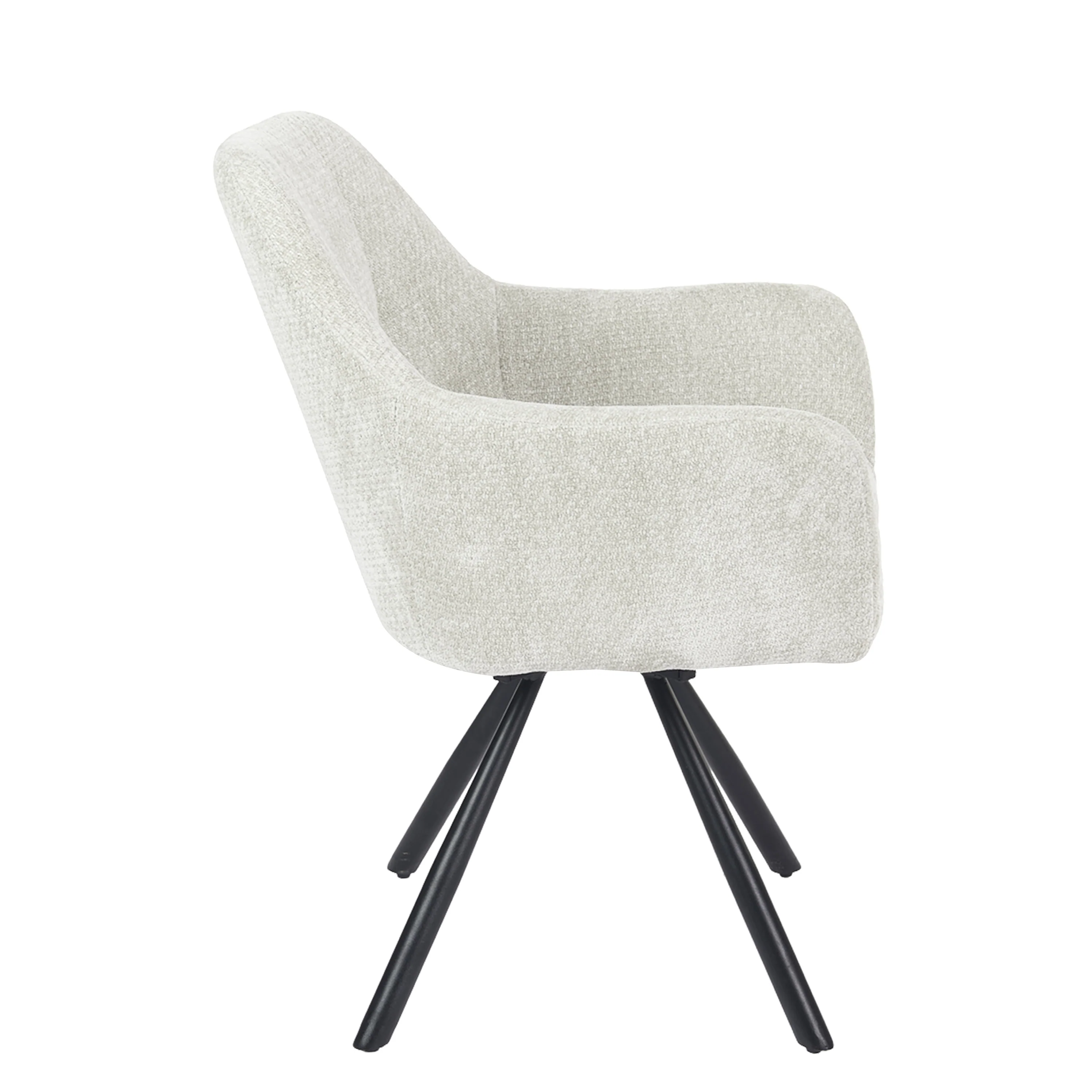 Breeze Draaistoel - Ecru - Chenille - Image 4