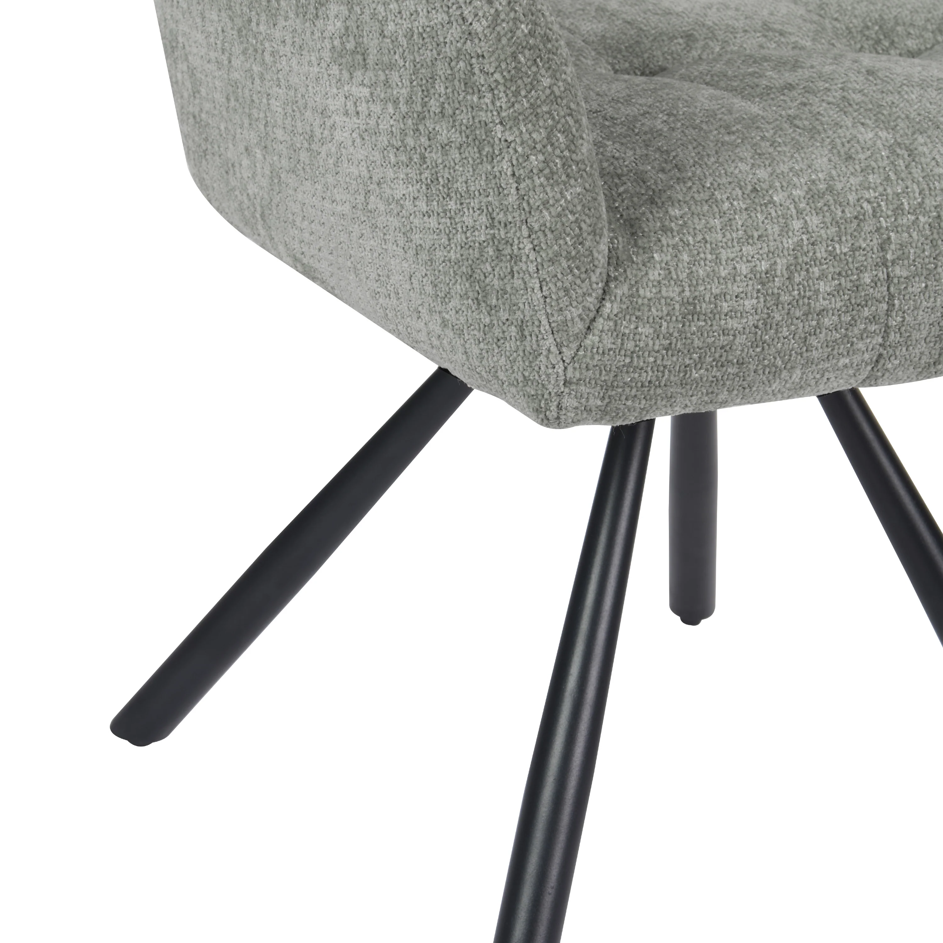 Breeze Draaistoel - Grijs - Chenille - Image 8