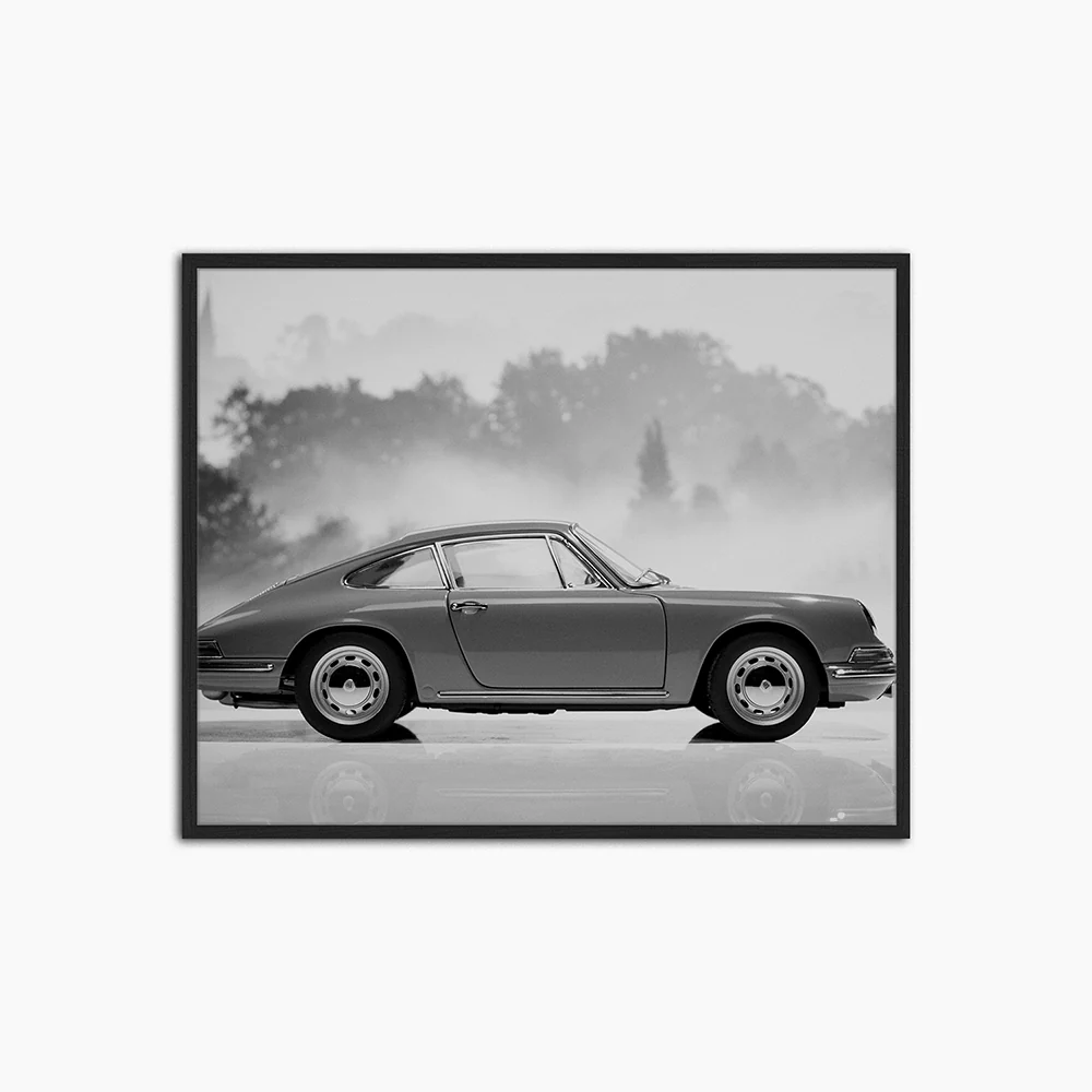 Classic Porsche 911 - Print Muurdecoratie
