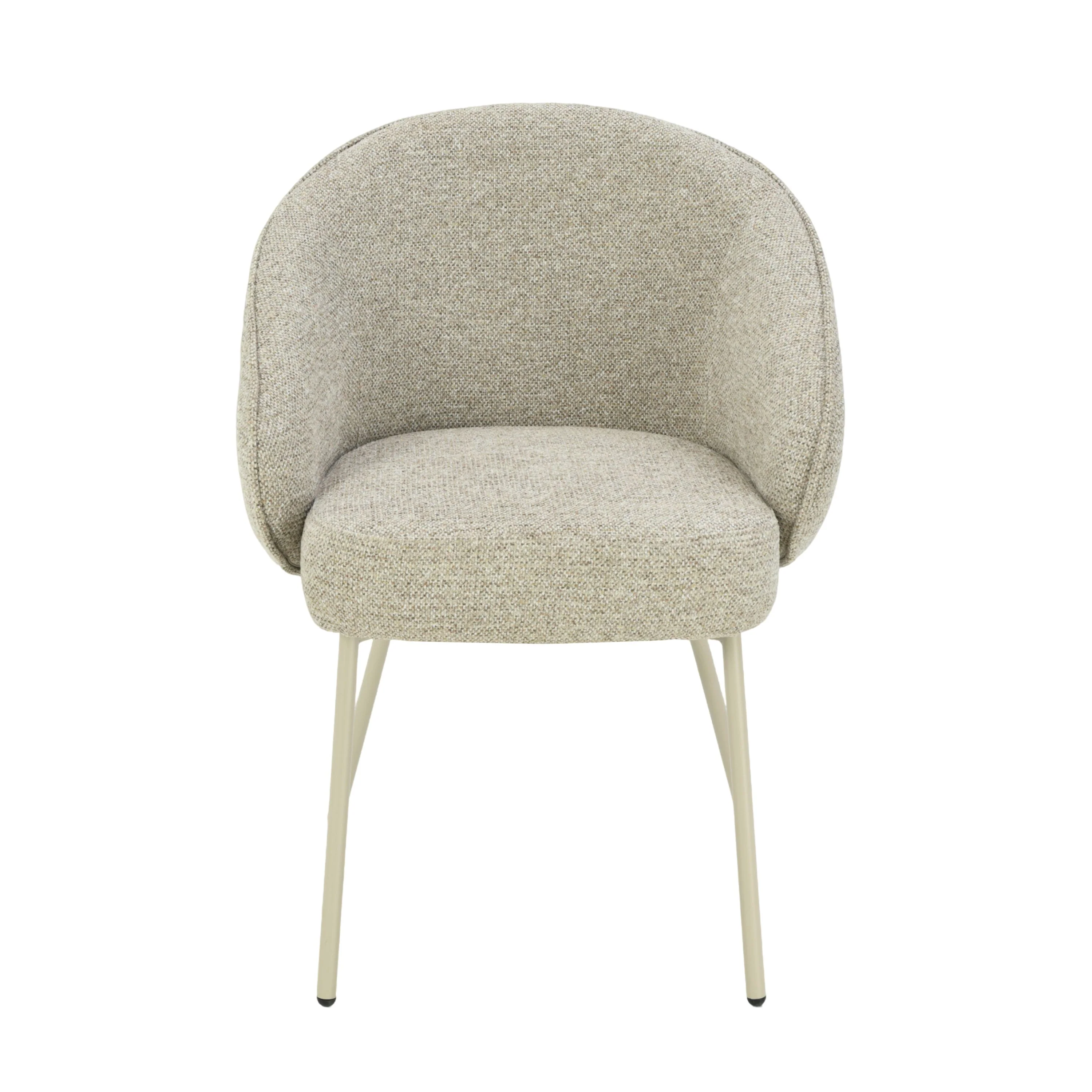 Cleo Eetkamerstoel - Taupe - Beige Poten - Image 3