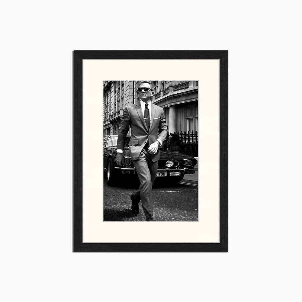 Daniel Craig in James Bond - Print Muurdecoratie