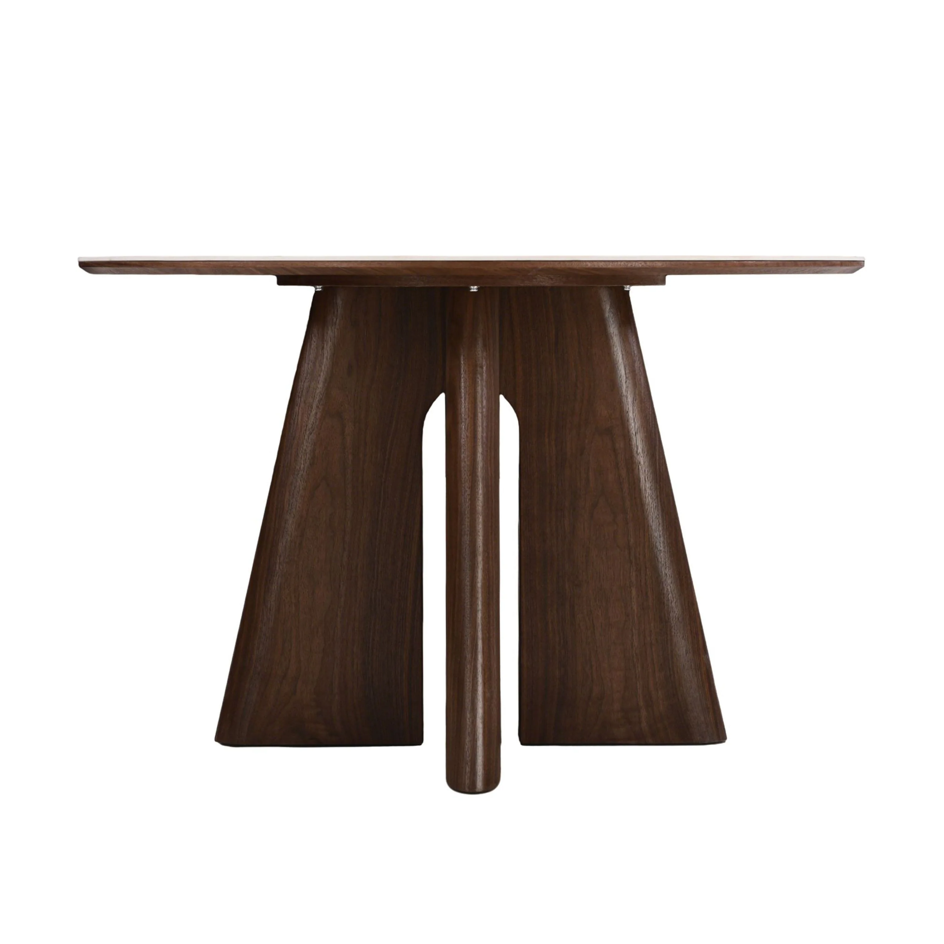 Eettafel Rond Lou - Keramisch Walnoot Fineer - 120cm - Image 4