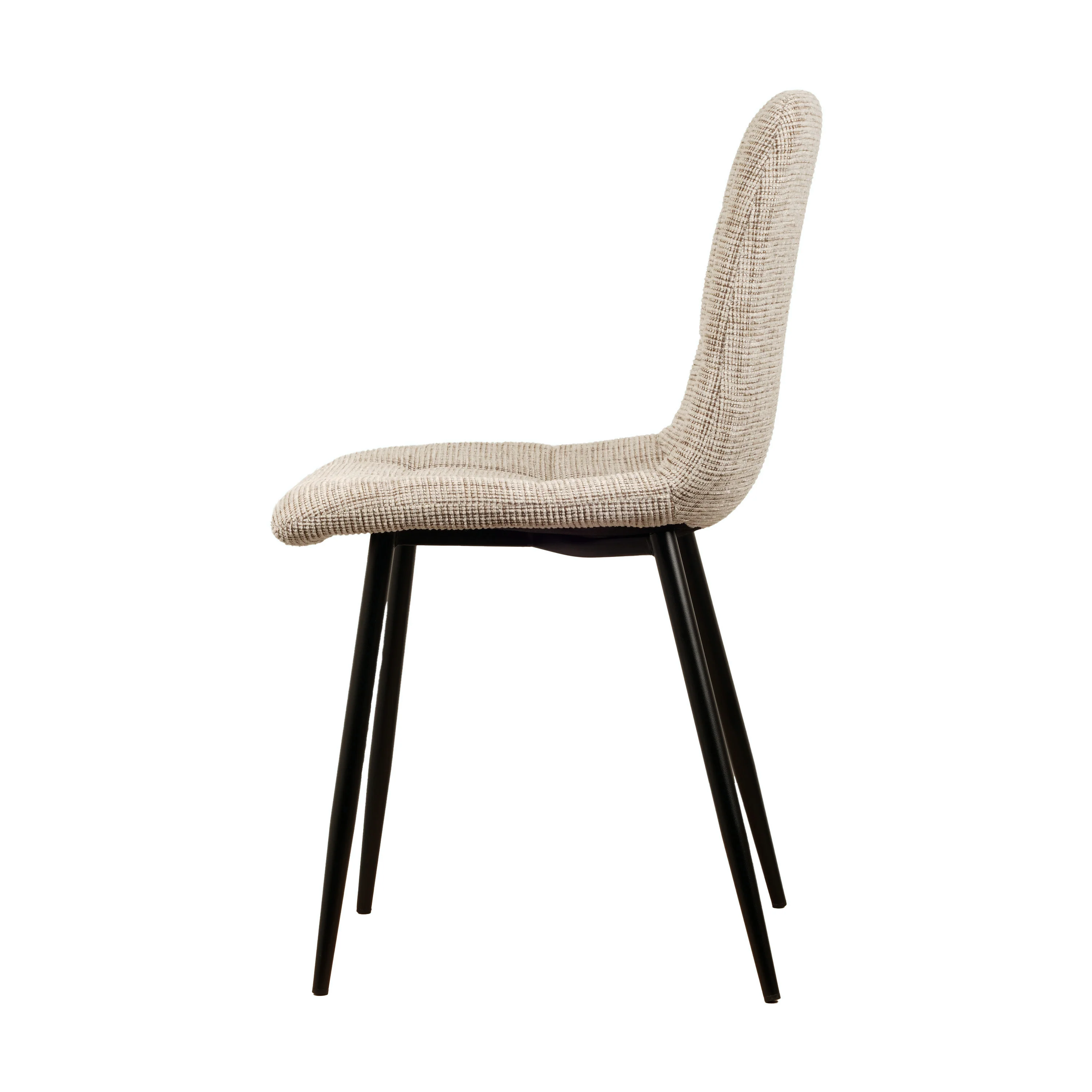 Elise Eetkamerstoel - Beige - Chenille - Image 3