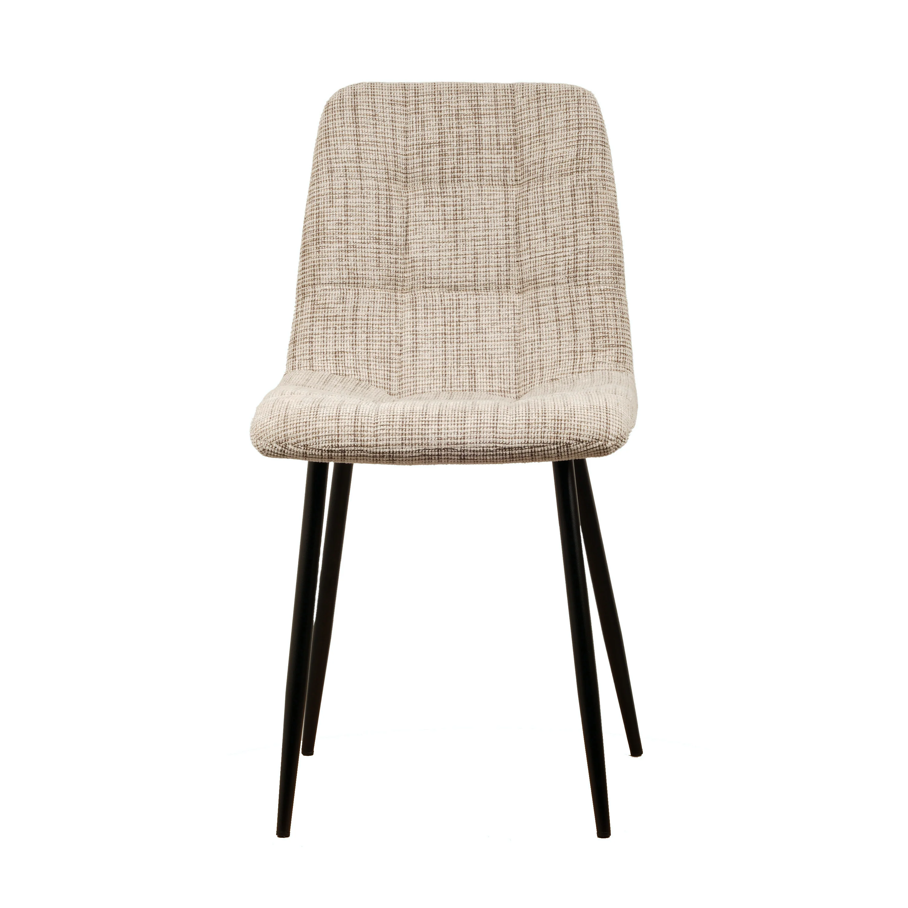 Elise Eetkamerstoel - Beige - Chenille - Image 6