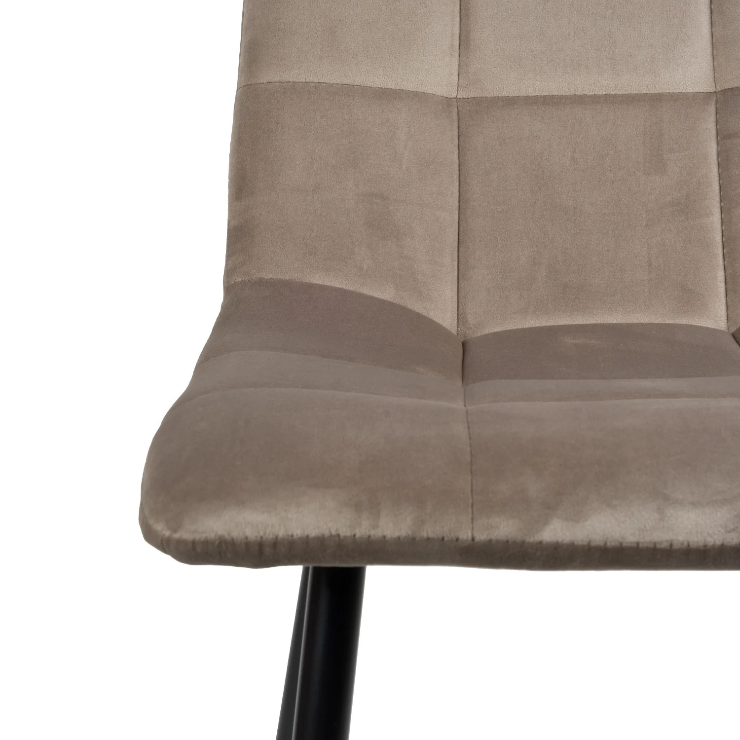 Elise Eetkamerstoel - Beige - Velvet - Image 3