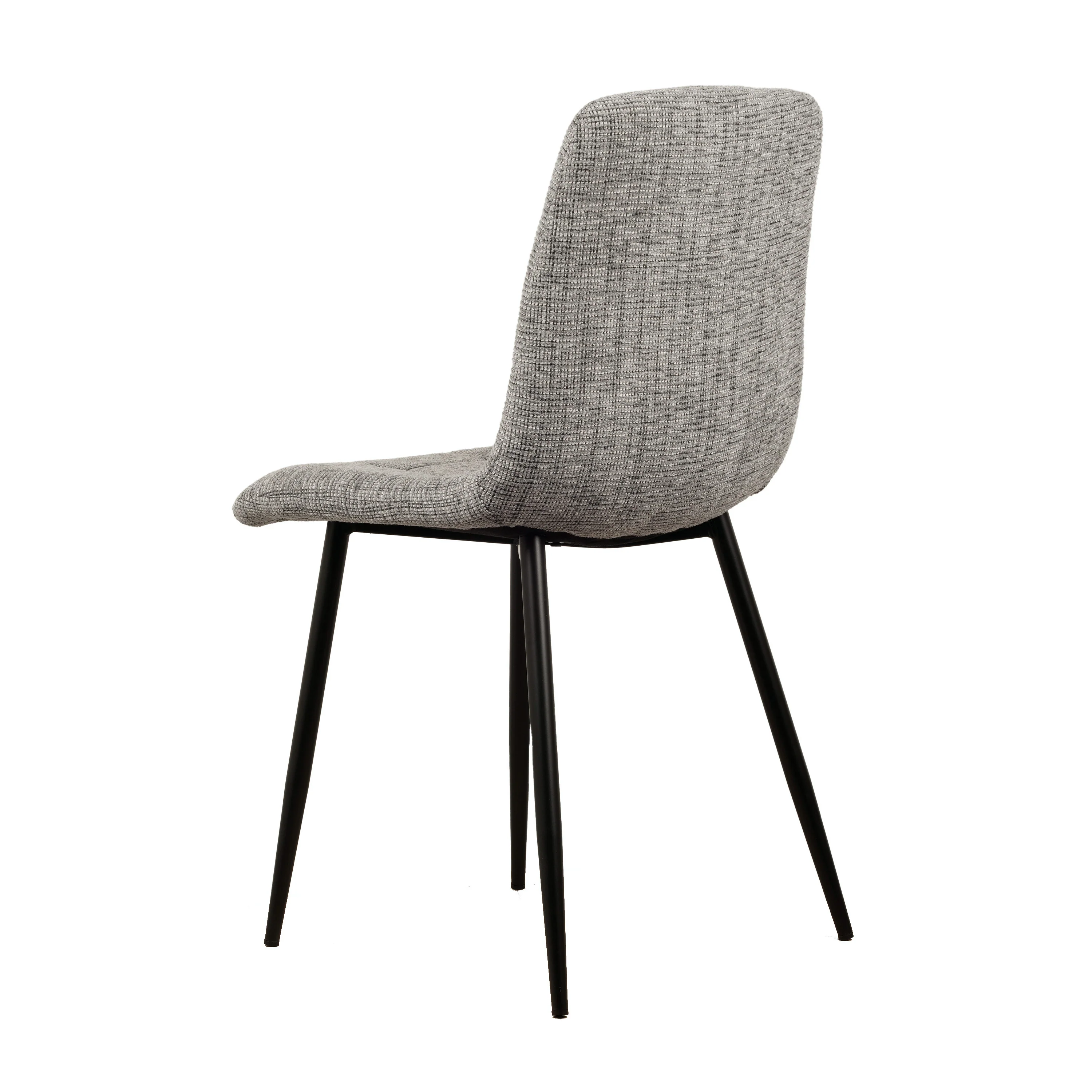 Elise Eetkamerstoel - Grijs - Chenille - Image 4