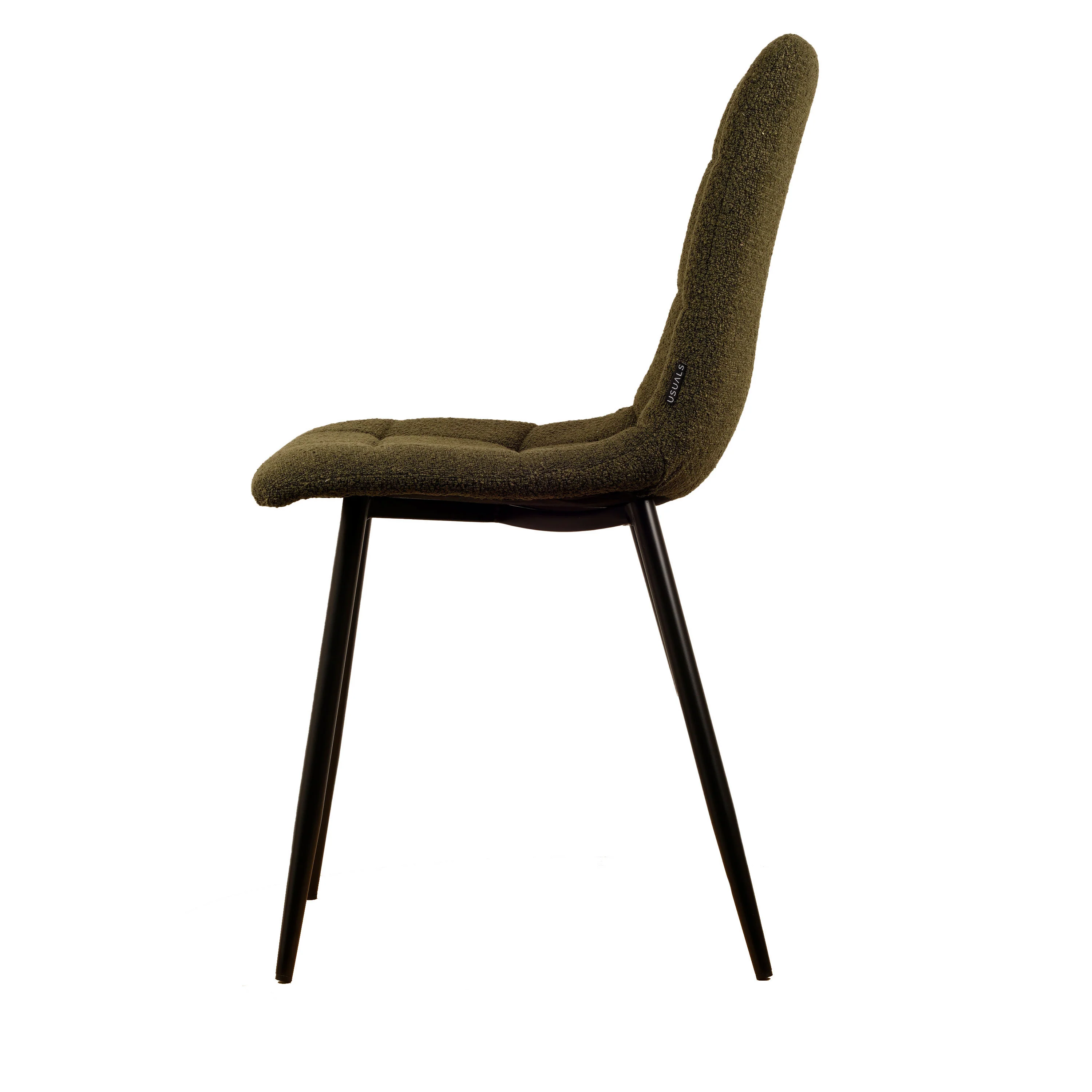 Elise Eetkamerstoel - Groen - Boucle - Image 4