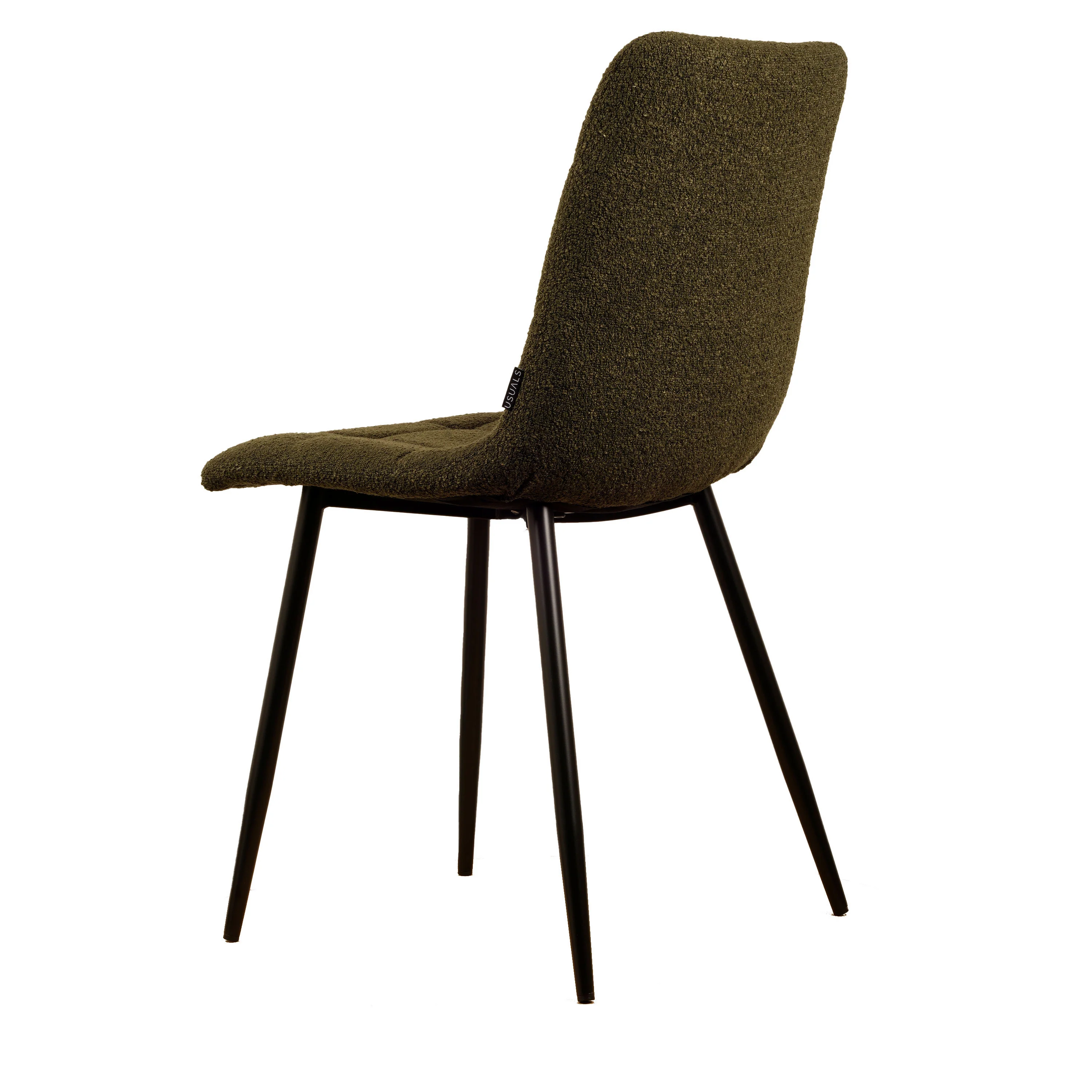 Elise Eetkamerstoel - Groen - Boucle - Image 5