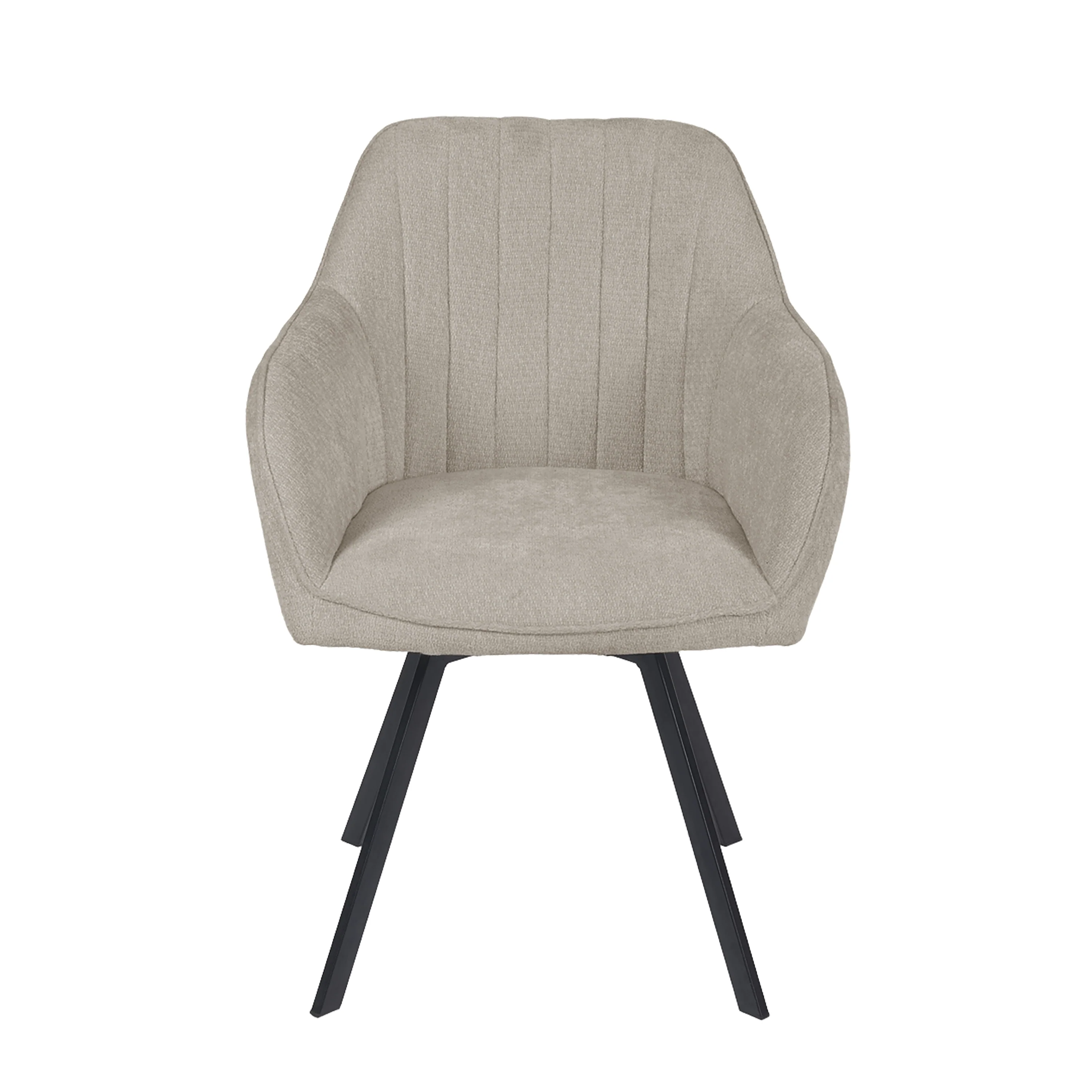 Ember Draaistoel - Beige - Chenille - Image 3