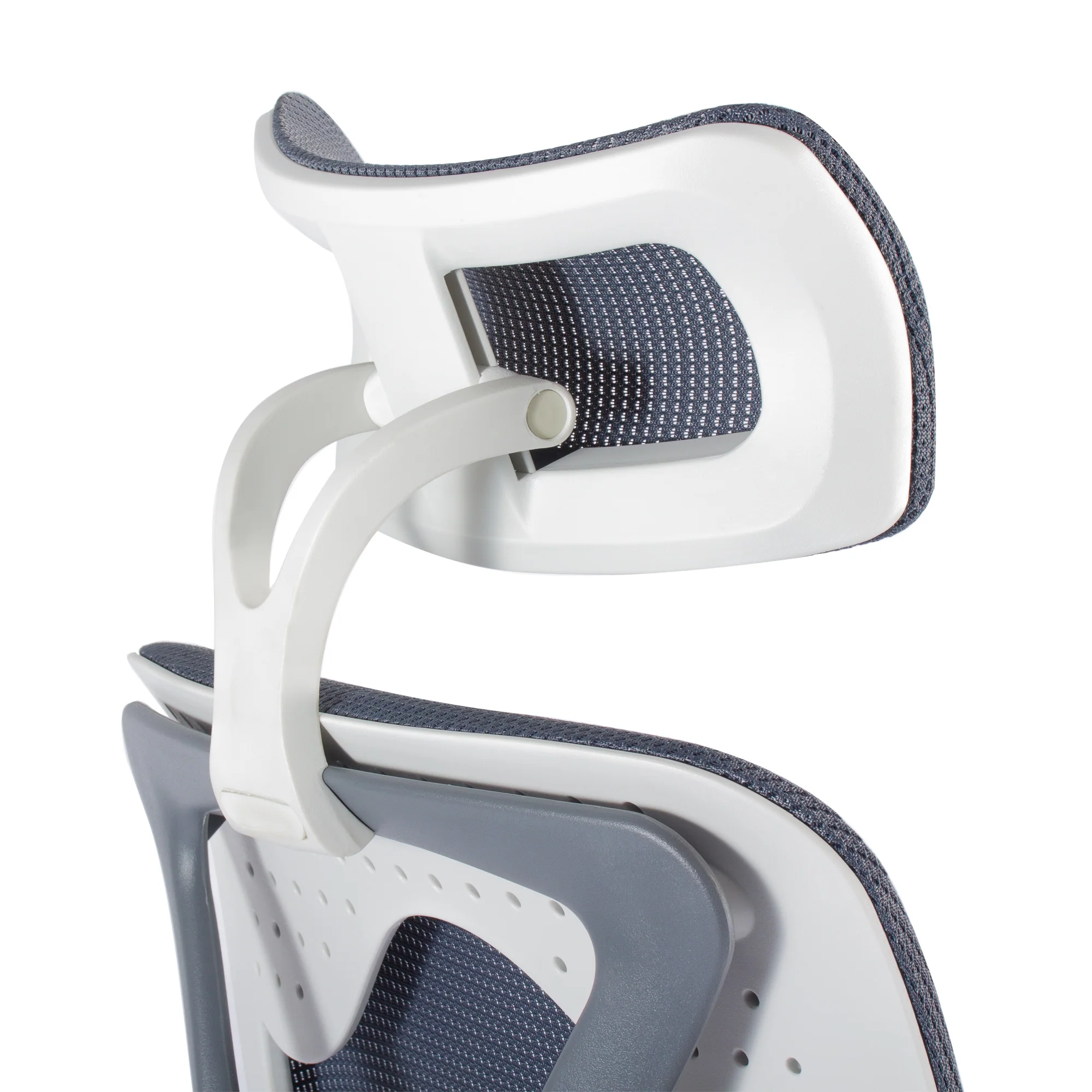 Ergonomische Bureaustoel ERGO-1 - Grijs/Wit - Image 4