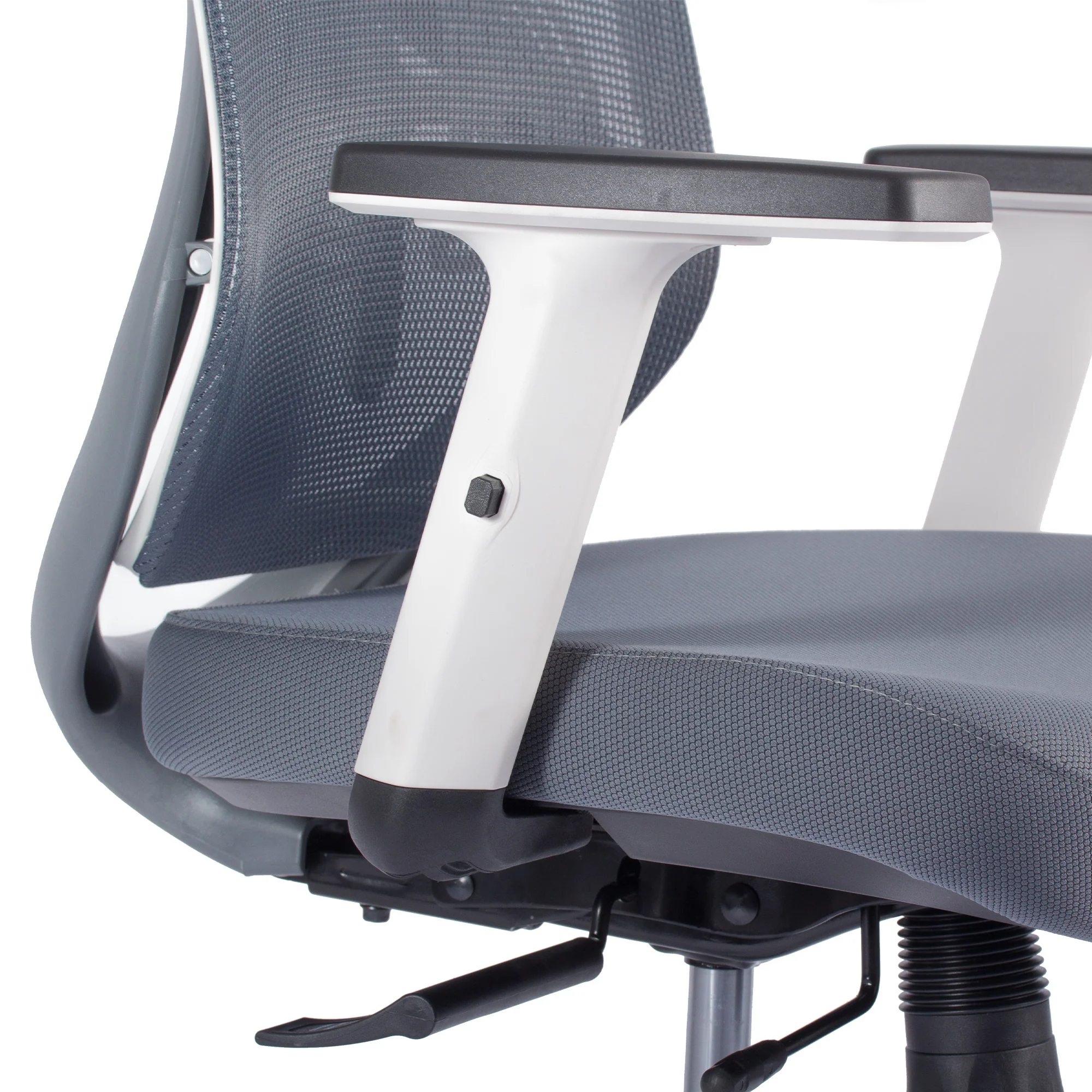 Ergonomische Bureaustoel ERGO-1 - Grijs/Wit - Image 5