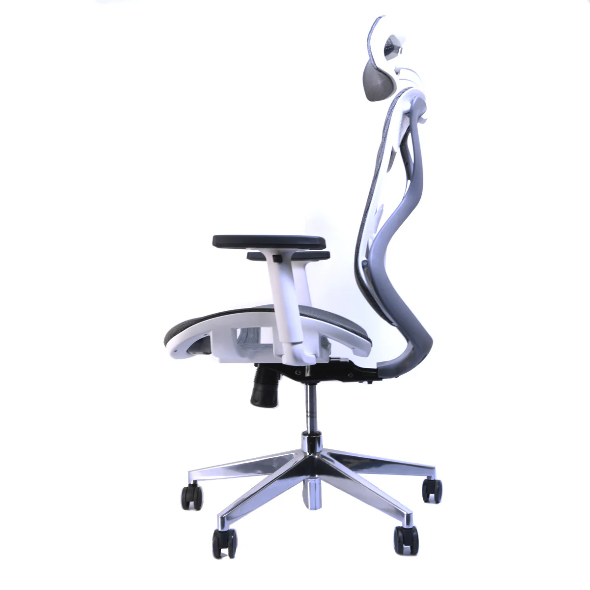 Ergonomische Bureaustoel ERGO-2 - Grijs/Wit - Image 3