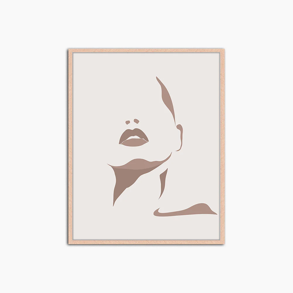 Female Art - Print Muurdecoratie