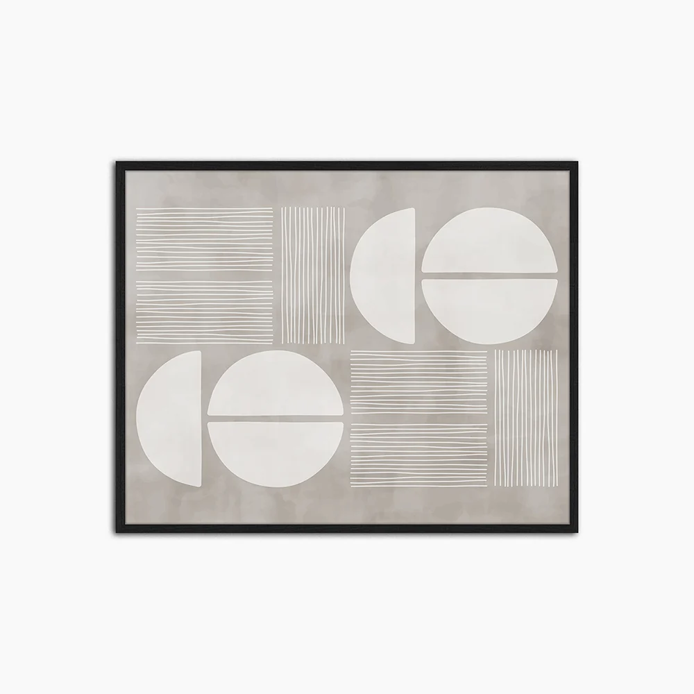 Geometric Abstract - Print Muurdecoratie