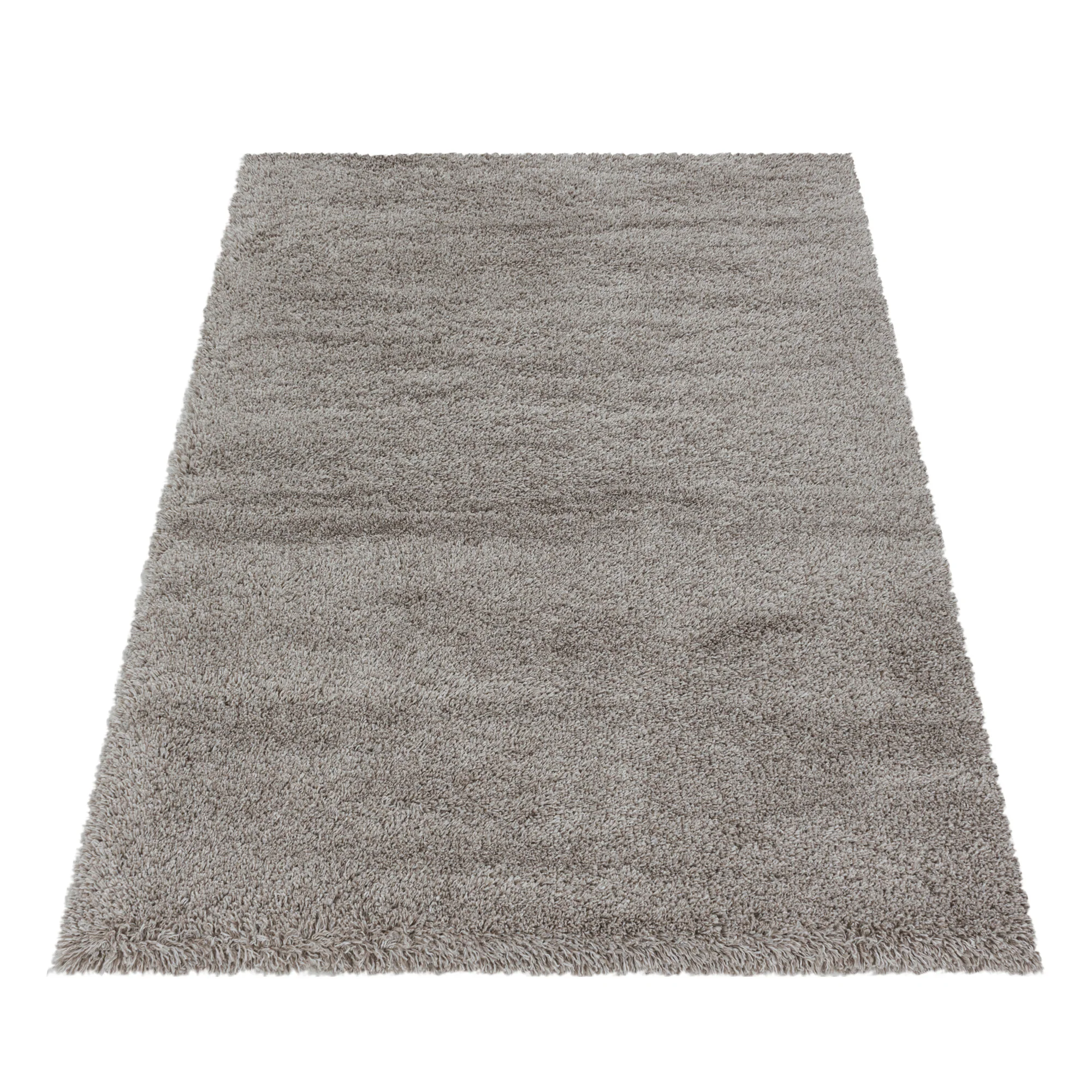 Hoogpolig Vloerkleed - Fuzzy - Beige - Image 3