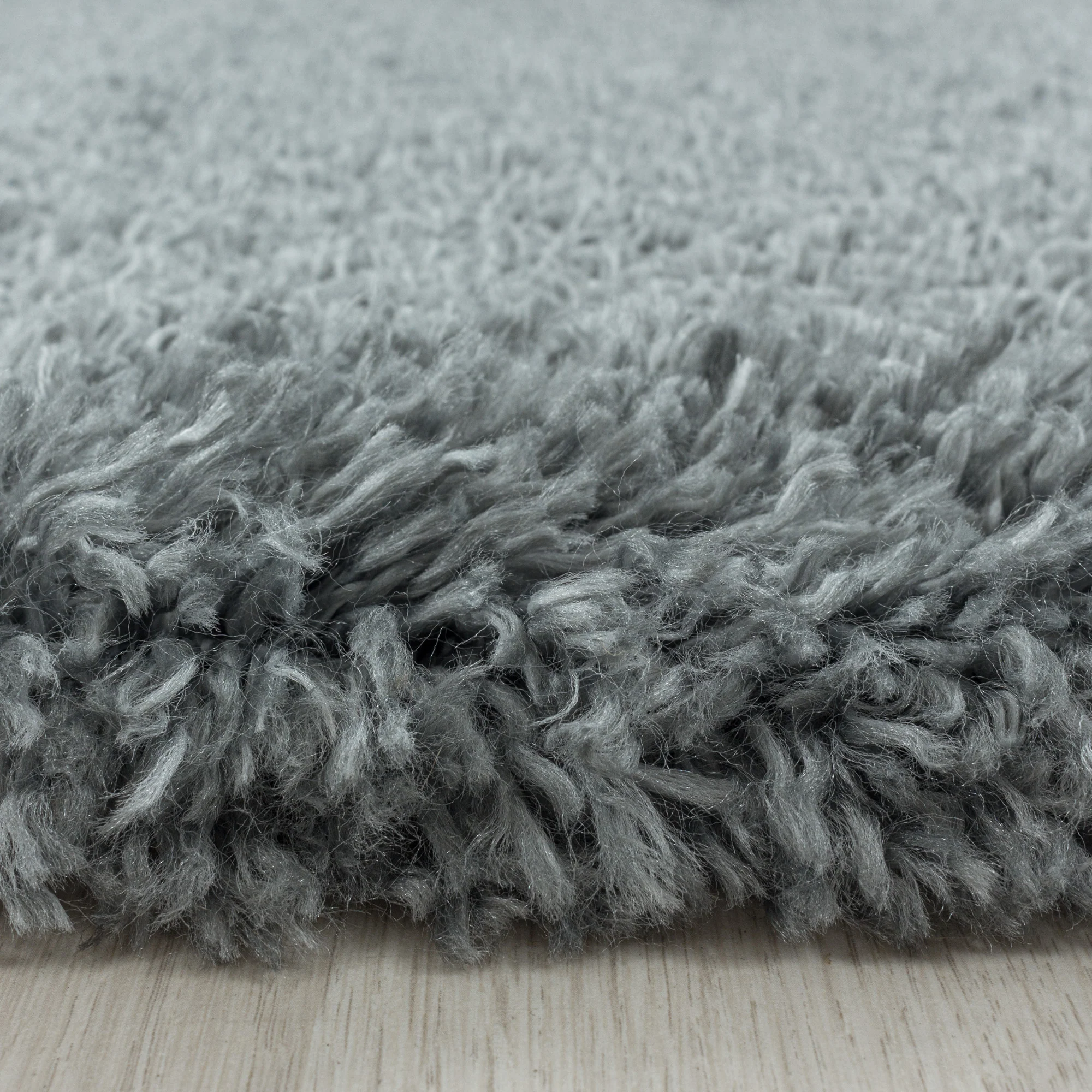 Hoogpolig Vloerkleed - Fuzzy - Licht Grijs - Image 6