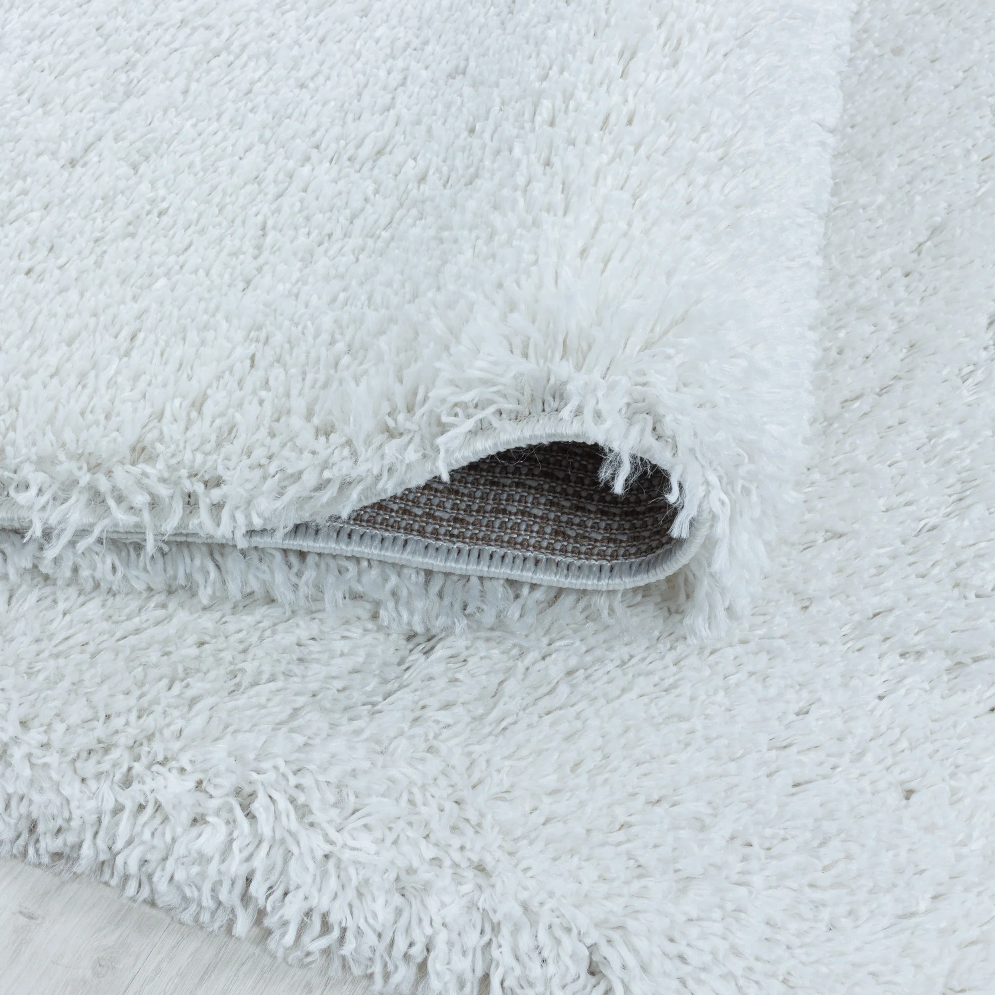 Hoogpolig Vloerkleed - Fuzzy - Wit - Image 7