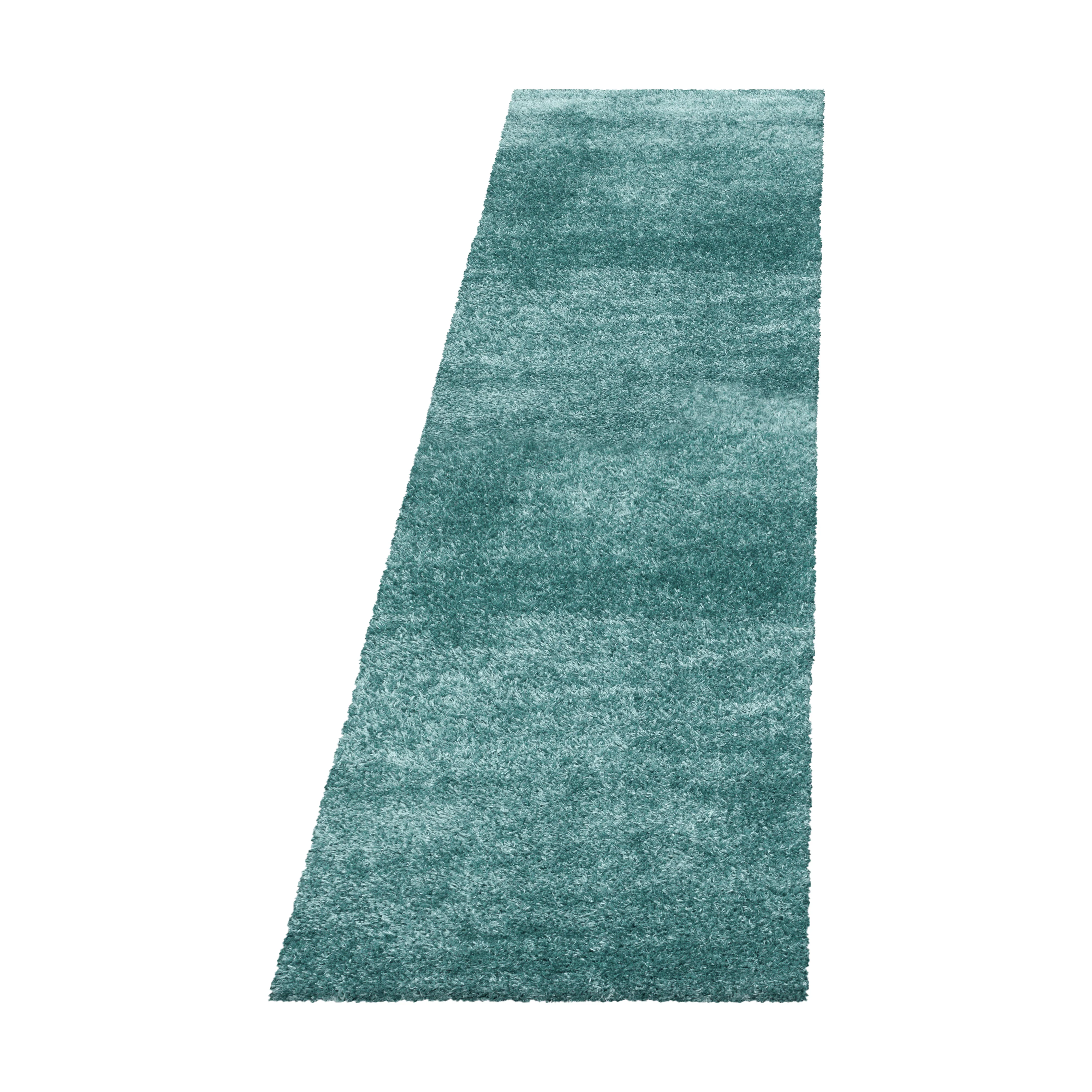 Hoogpolig Vloerkleed Luxe - Plain - Groen - Image 5