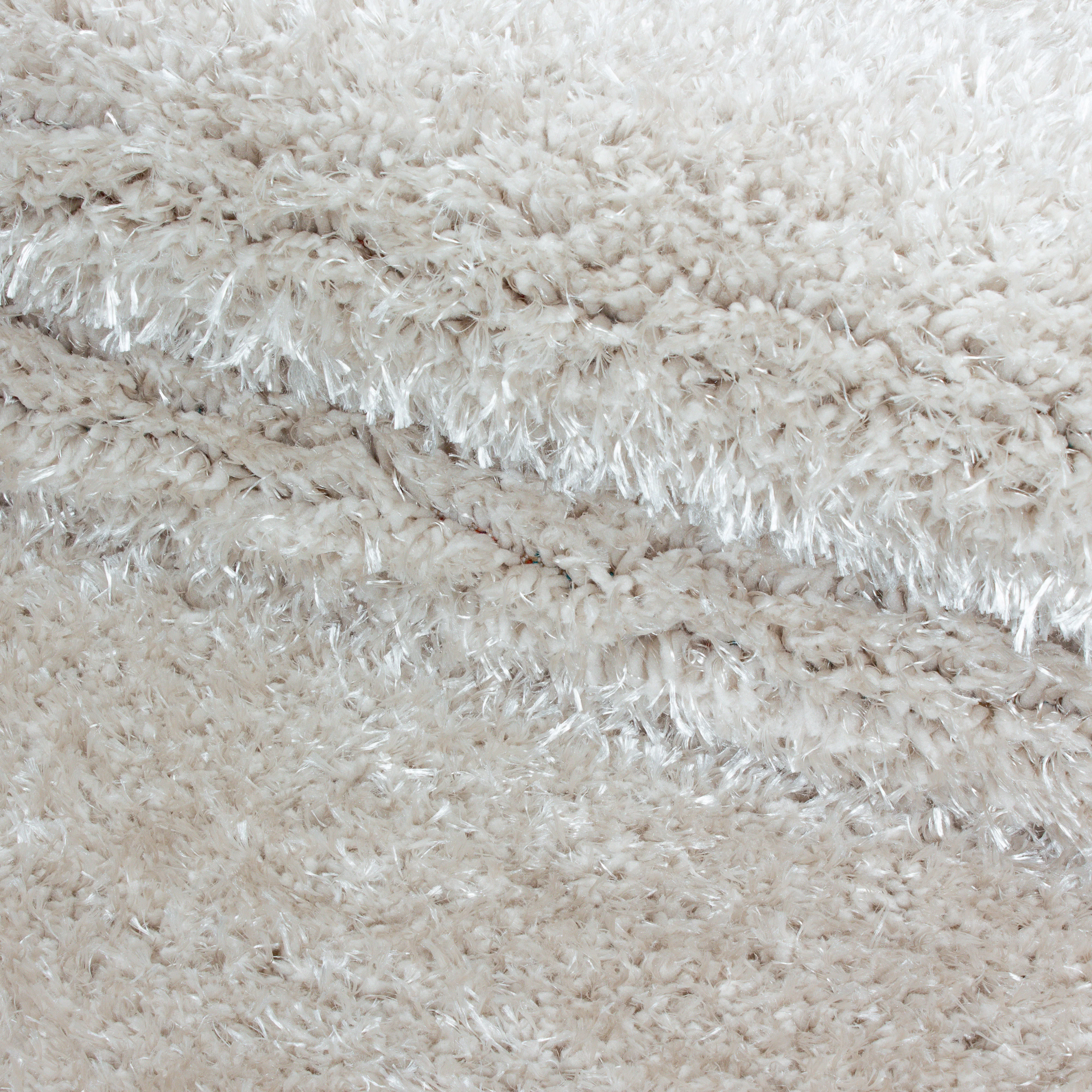 Hoogpolig Vloerkleed Luxe - Plain - Creme - Image 5