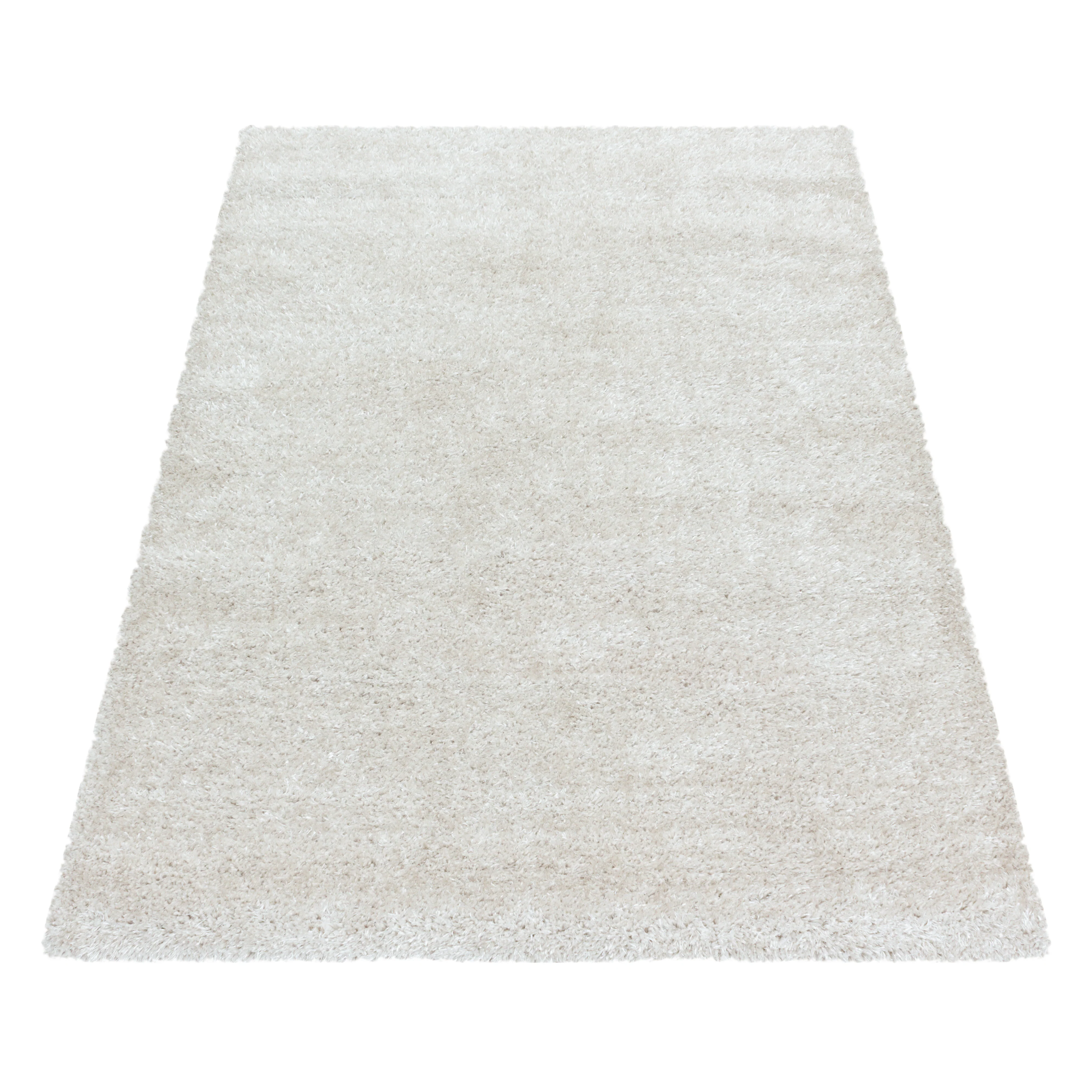Hoogpolig Vloerkleed Luxe - Plain - Creme - Image 6