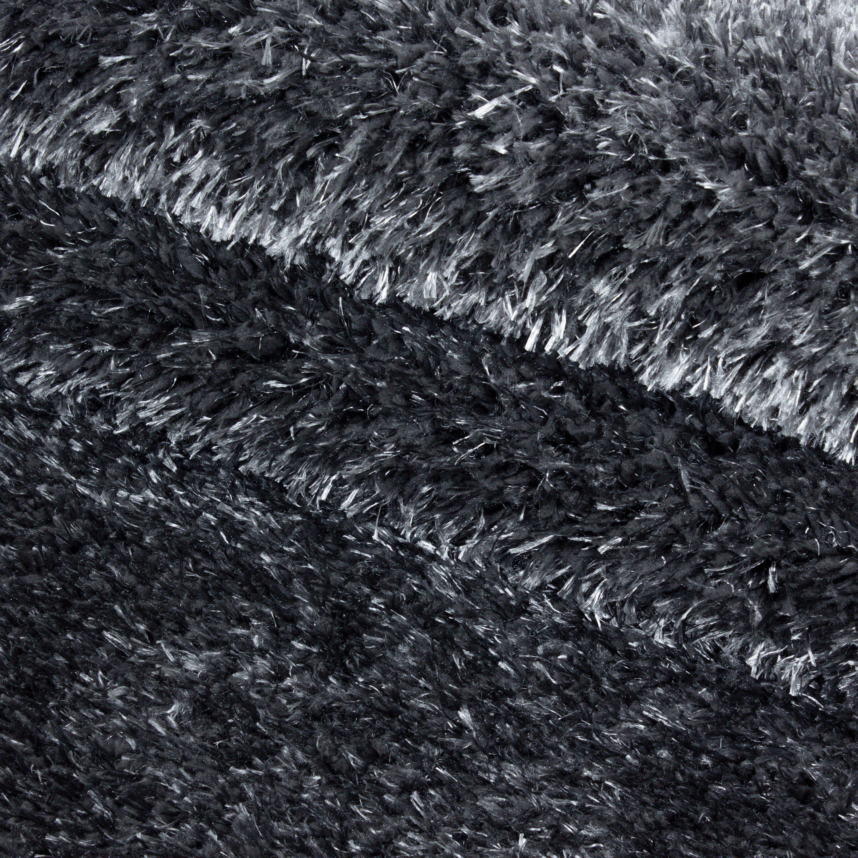 Hoogpolig Vloerkleed Luxe - Plain - Grijs - Image 5