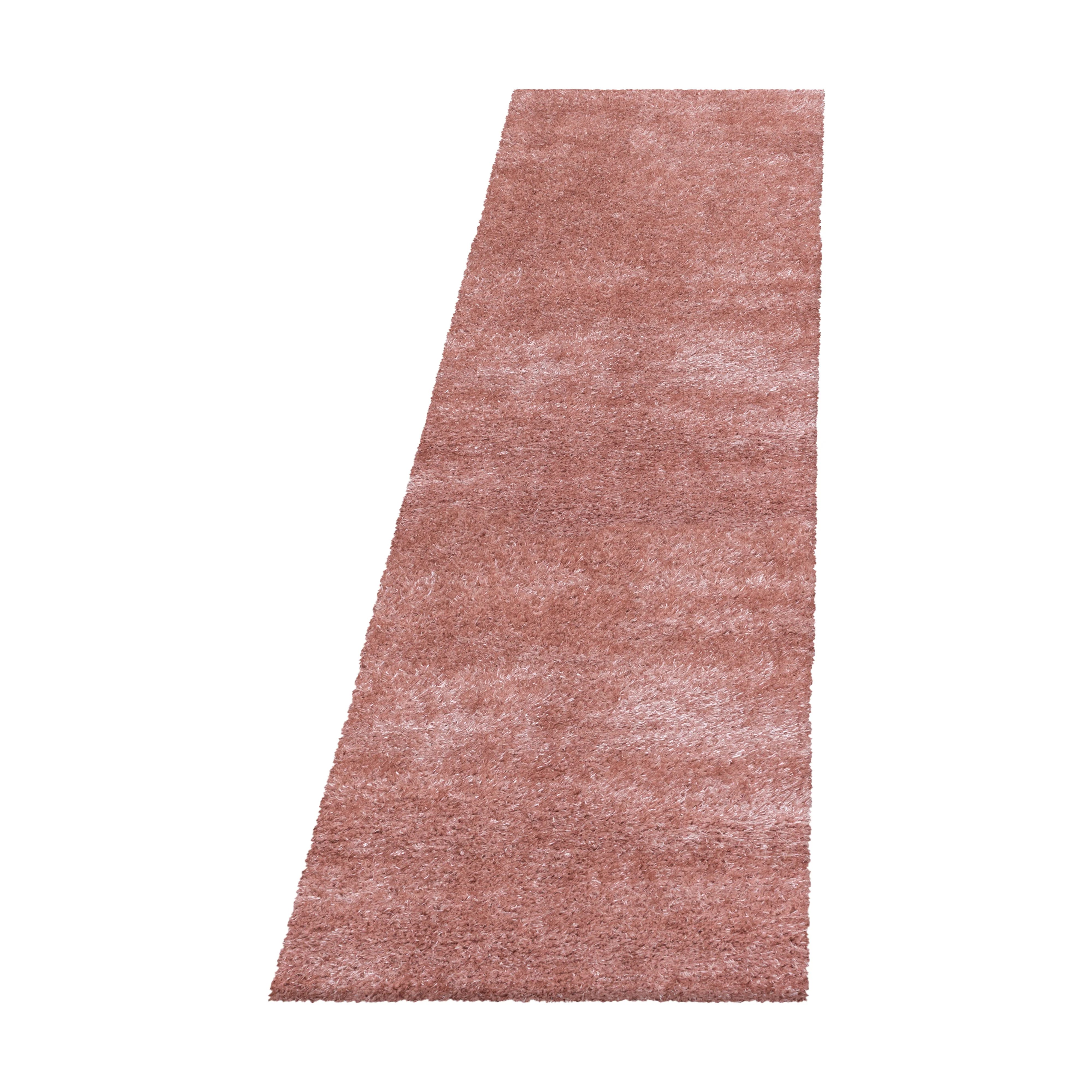 Hoogpolig Vloerkleed Luxe - Plain - Roze - Image 3