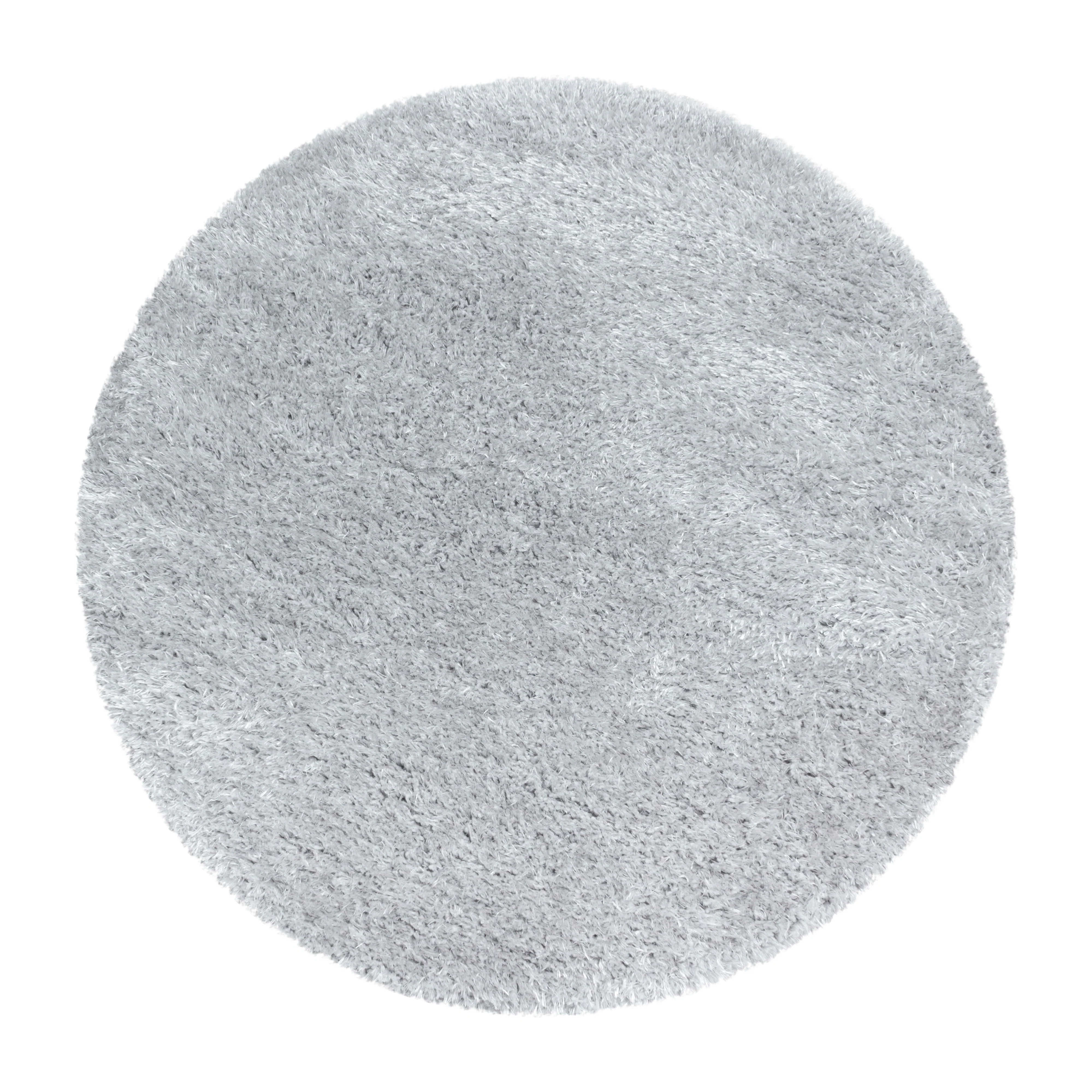 Hoogpolig Vloerkleed Luxe - Plain - Zilver - Image 7