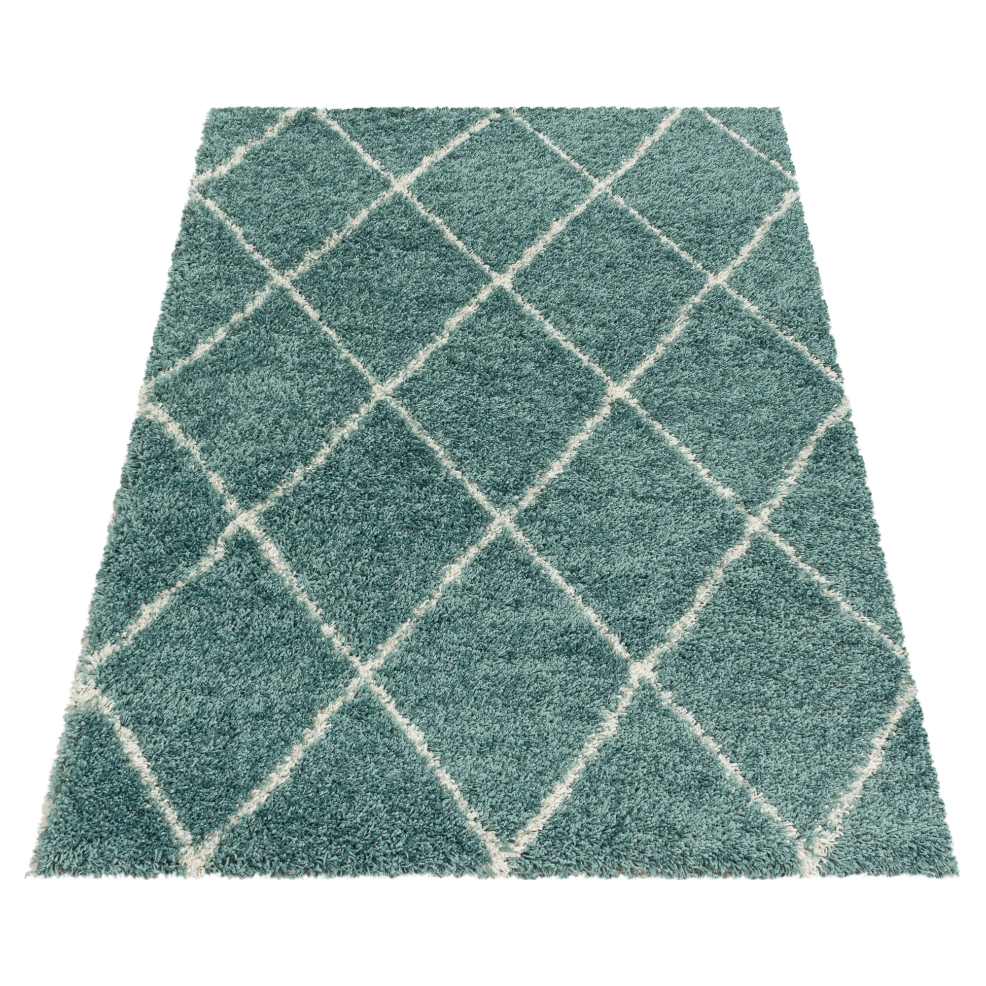 Hoogpolig Vloerkleed - Odin - Blauw - Image 6