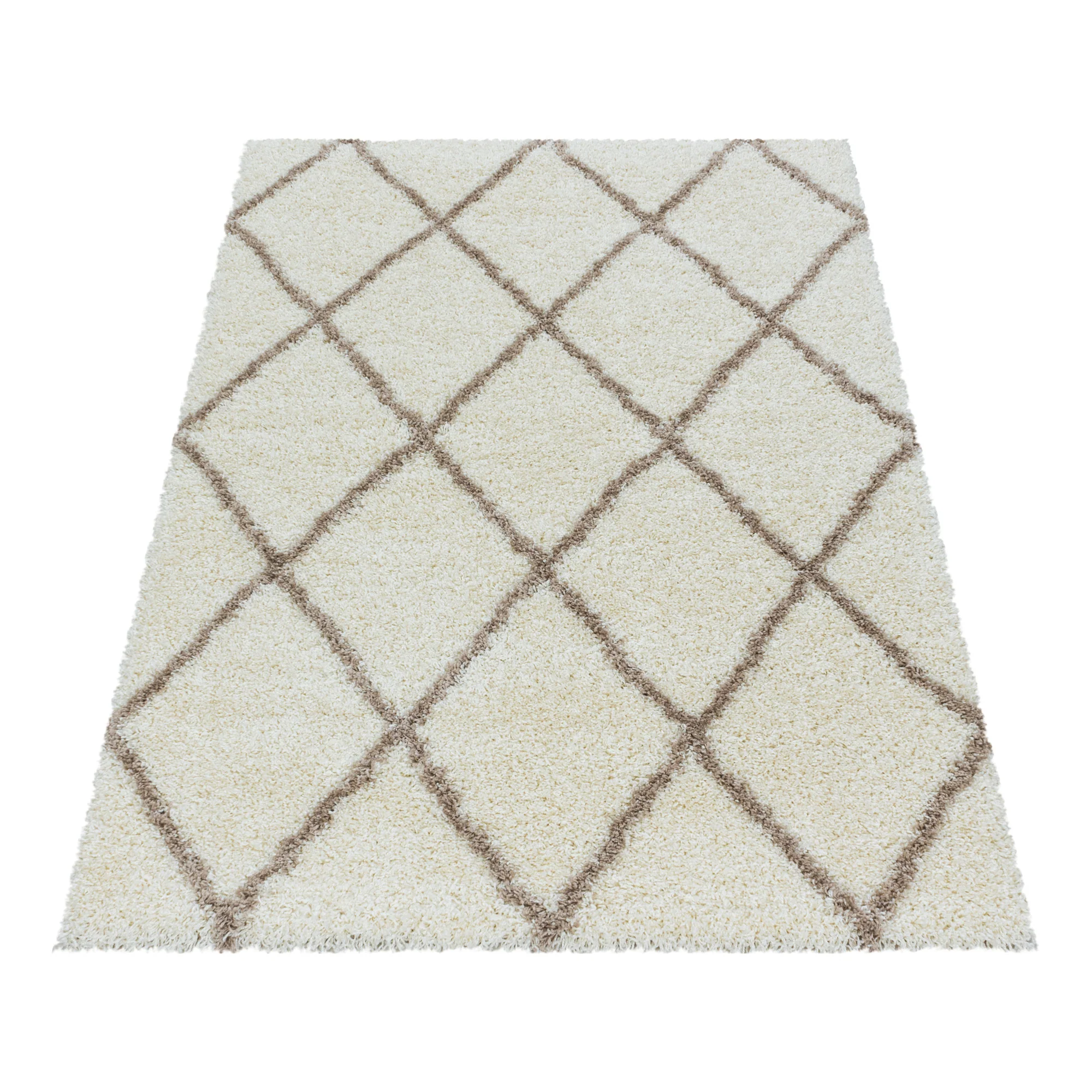 Hoogpolig Vloerkleed - Odin - Creme - Image 6