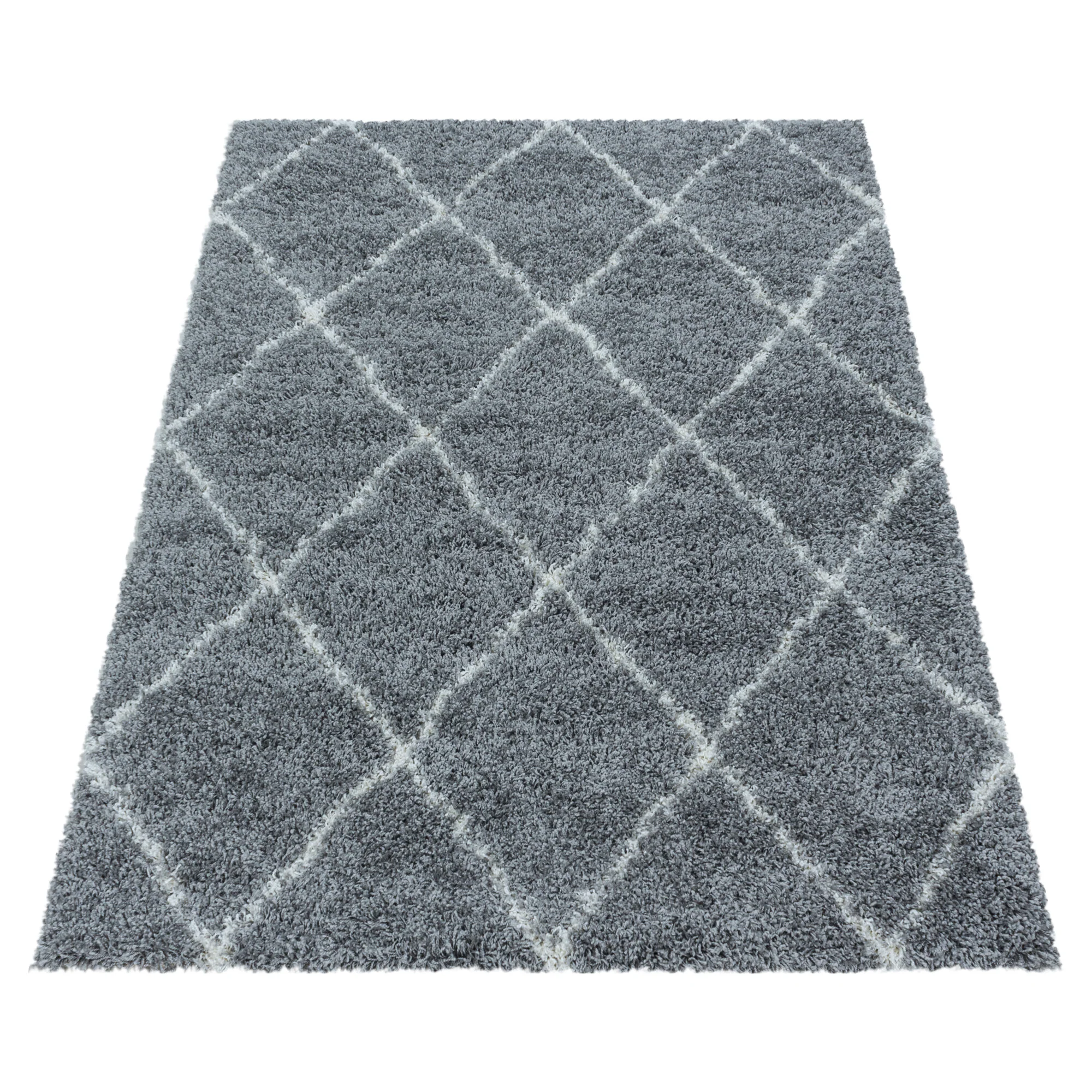 Hoogpolig Vloerkleed - Odin - Grijs - Image 6