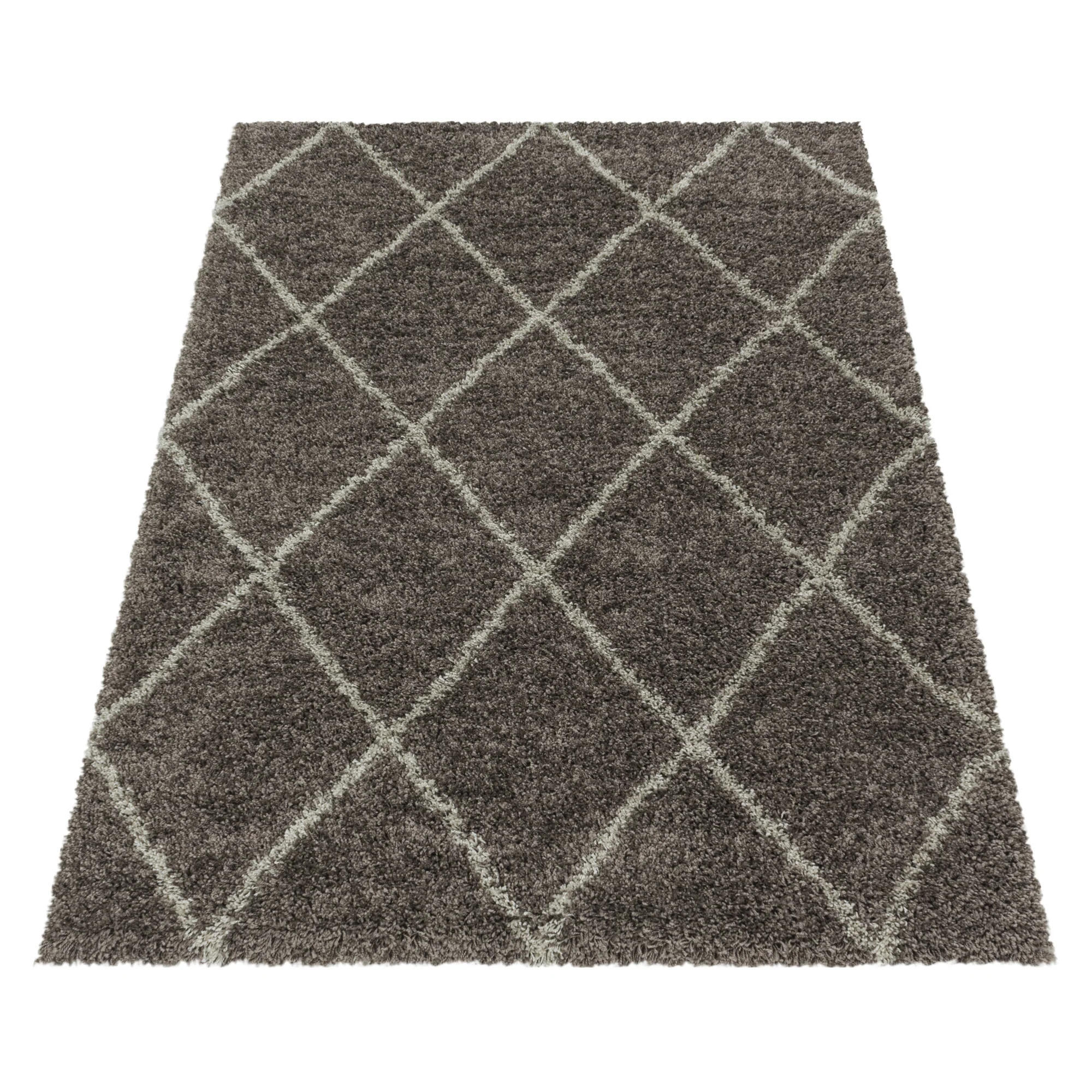 Hoogpolig Vloerkleed - Odin - Taupe - Image 6