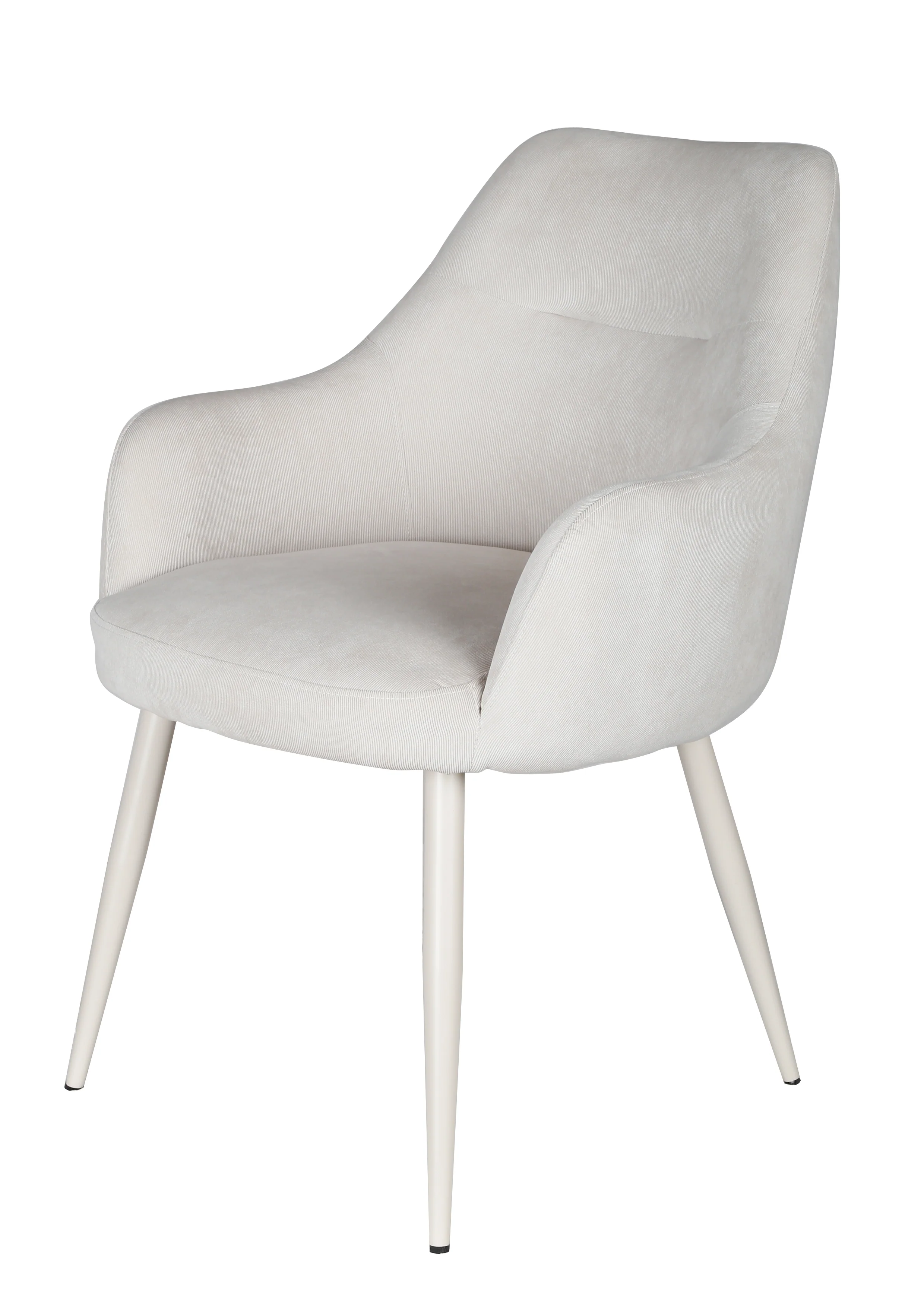 Ivy Eetkamerstoel - Creme Rib - Image 2
