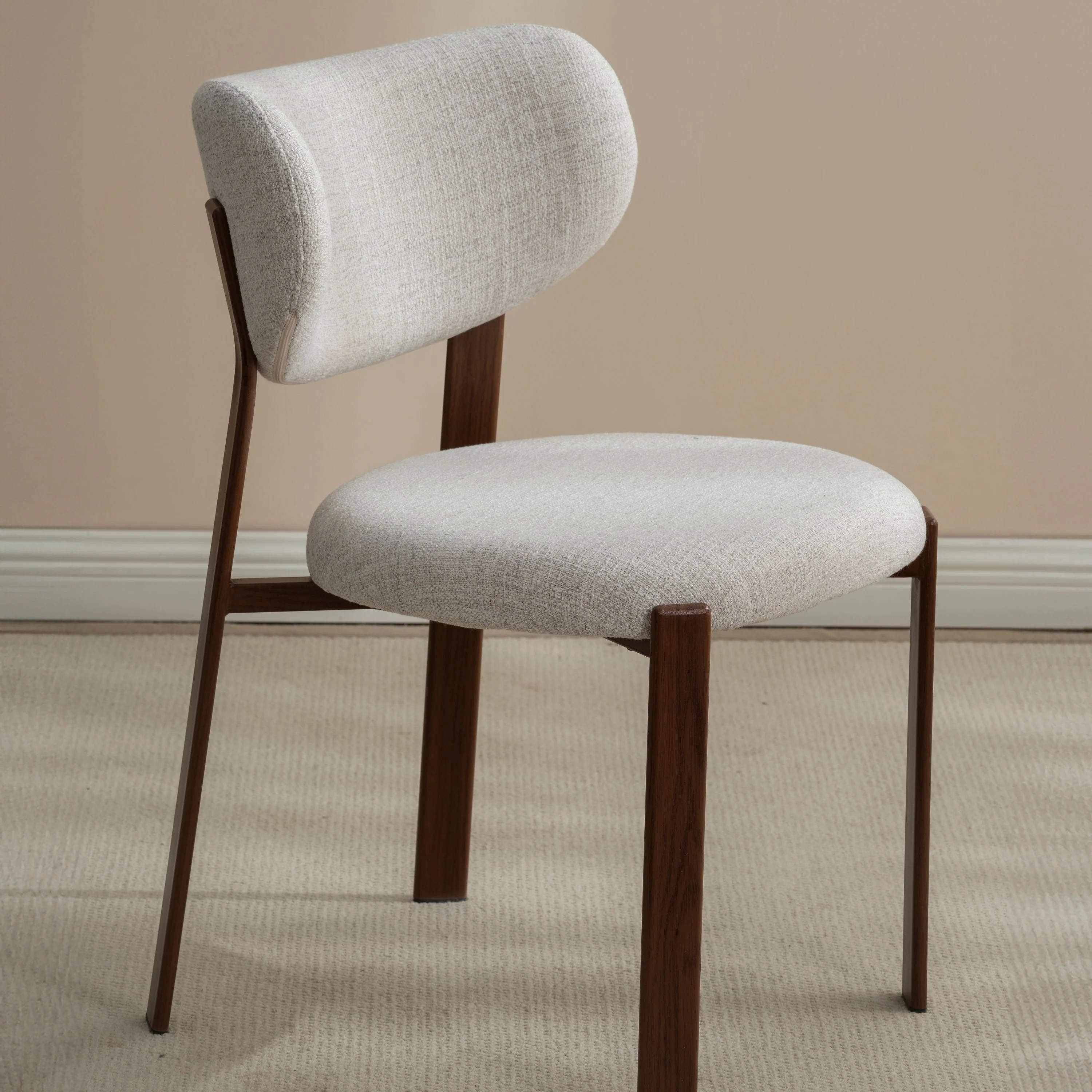 Jane Eetkamerstoel - Beige Walnoot - Image 10