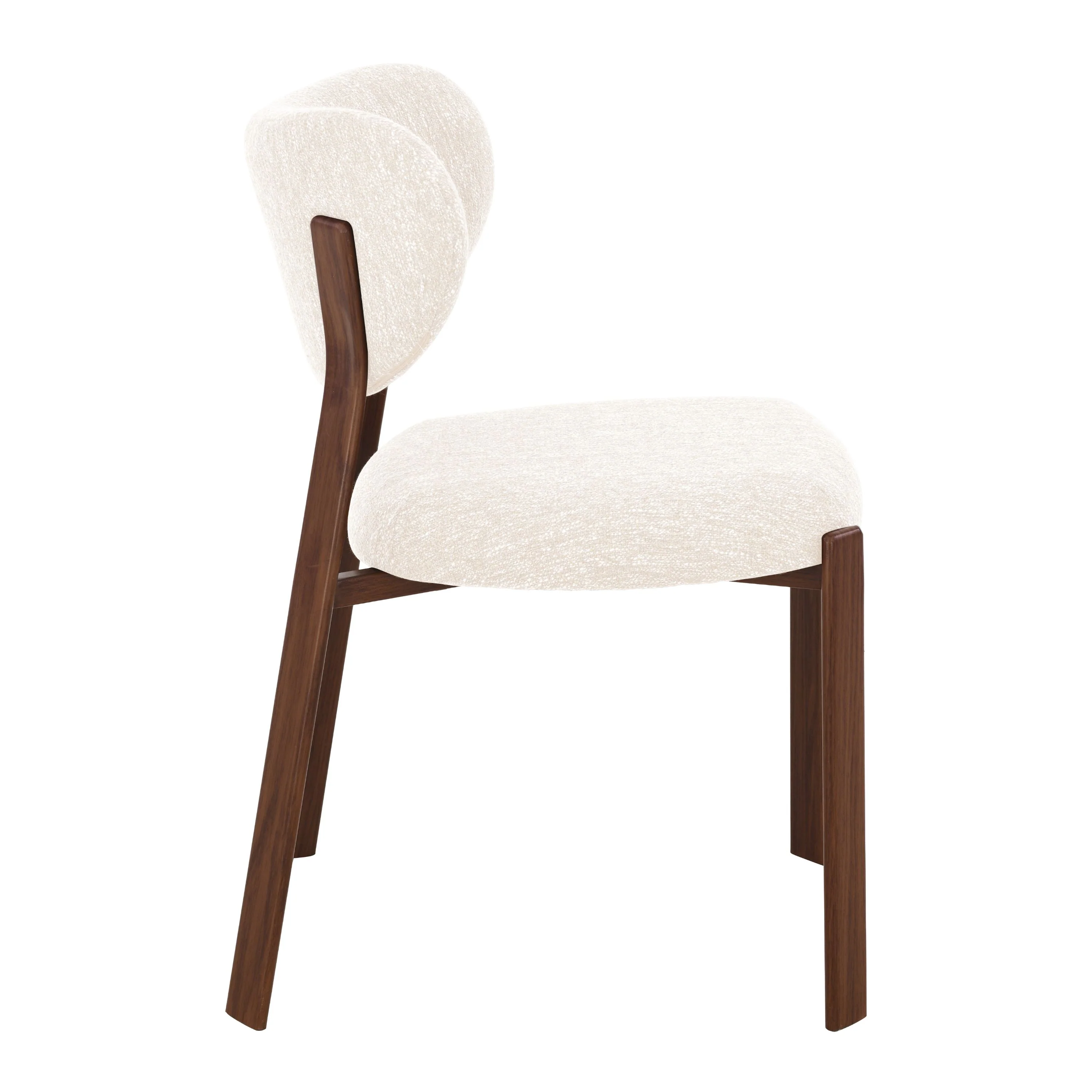 Jane Eetkamerstoel - Beige Walnoot - Image 4