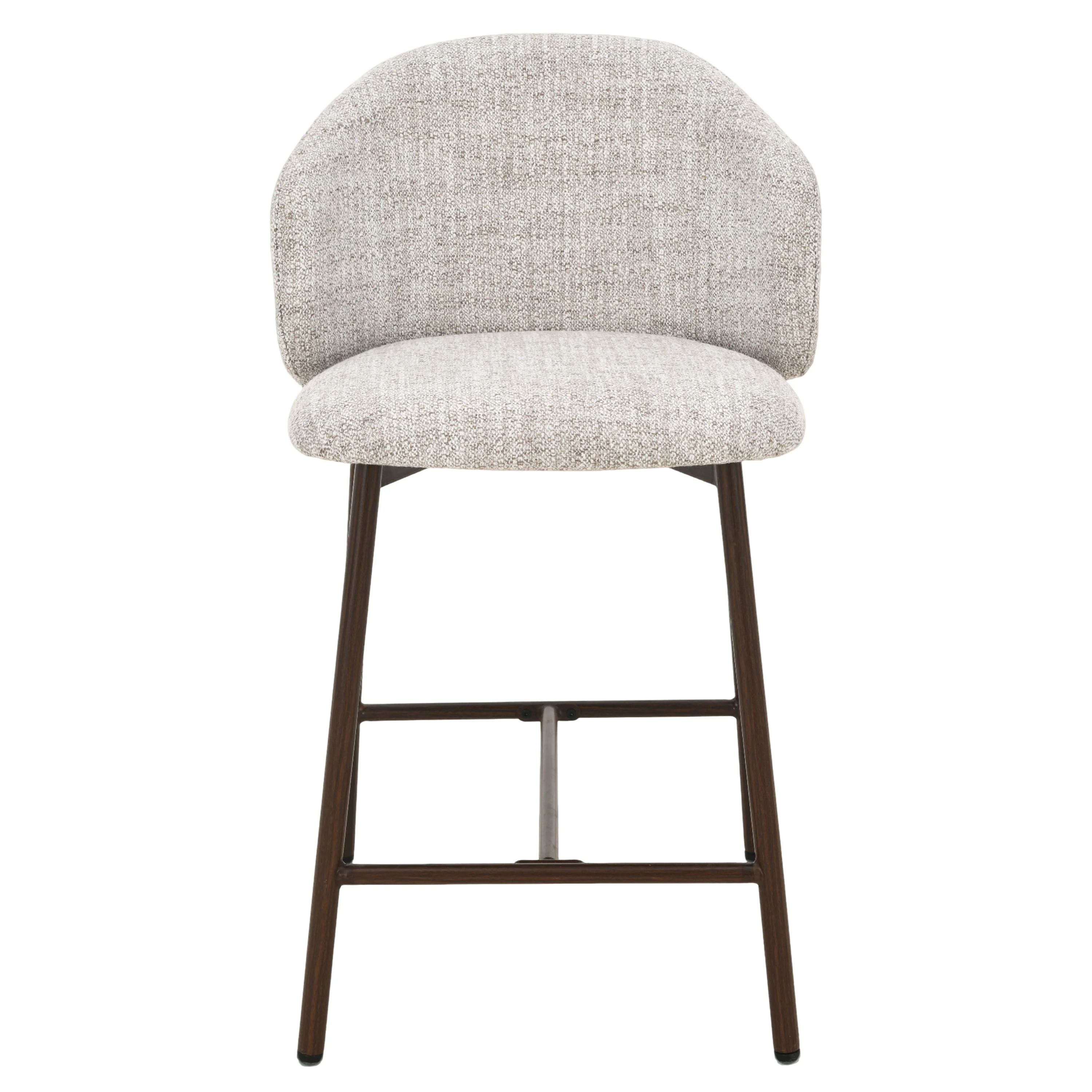 Jenna Barstoel - Beige - Walnoot Poten - Image 3