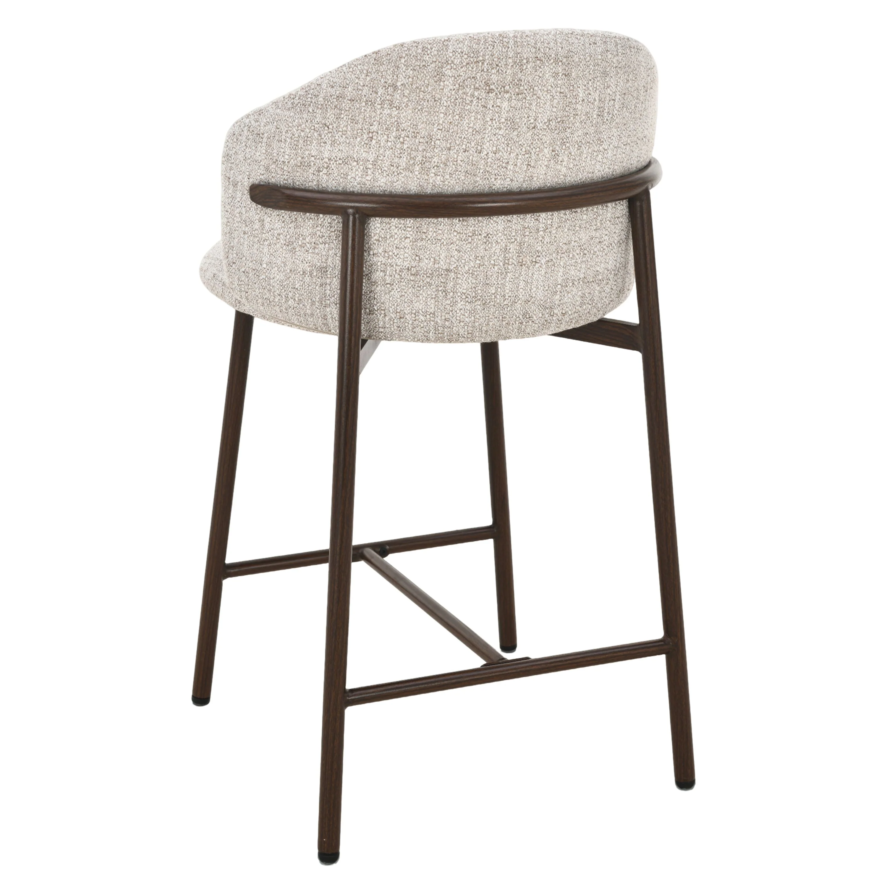Jenna Barstoel - Beige - Walnoot Poten - Image 8