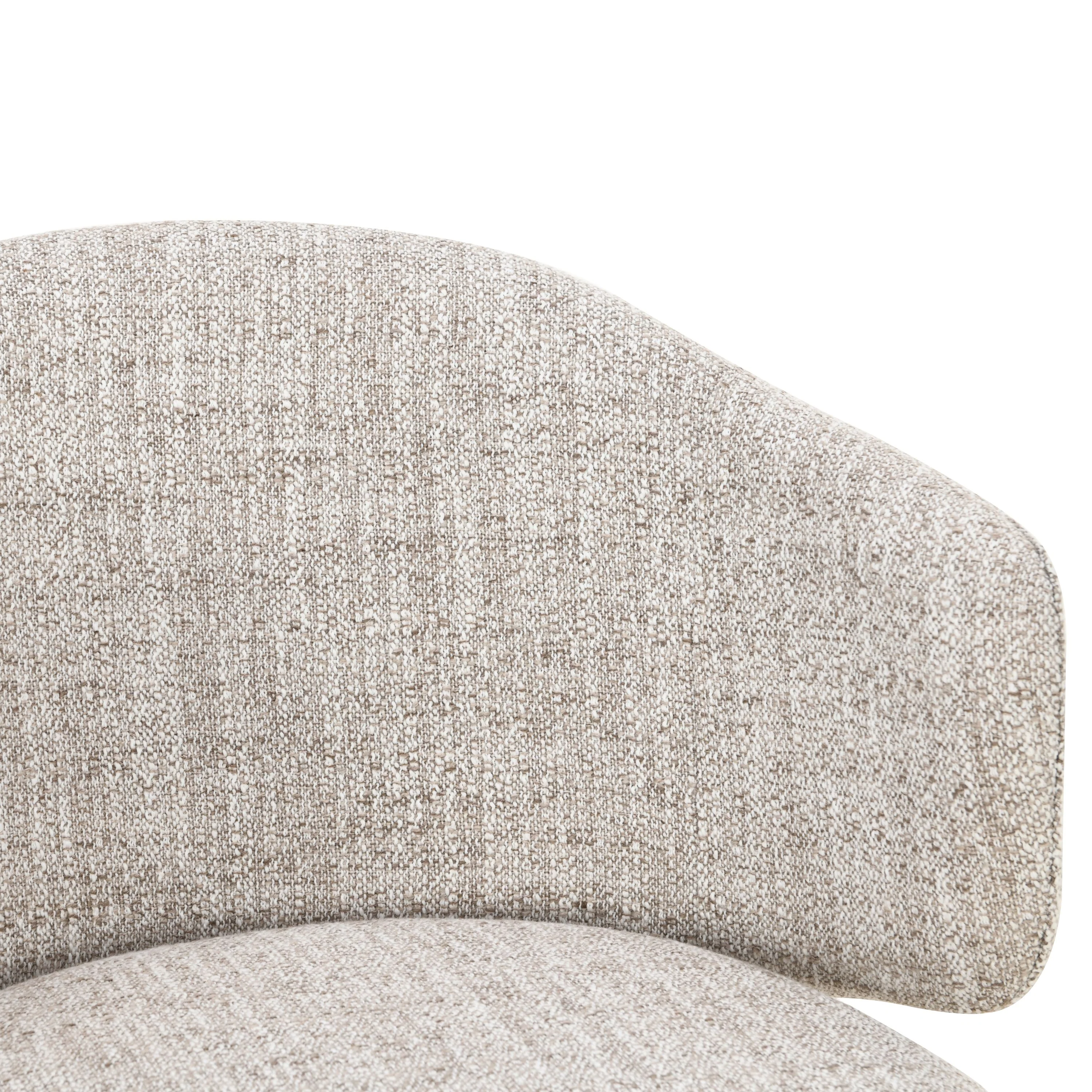 Jenna Eetkamerstoel - Beige - Walnoot Poten - Image 9