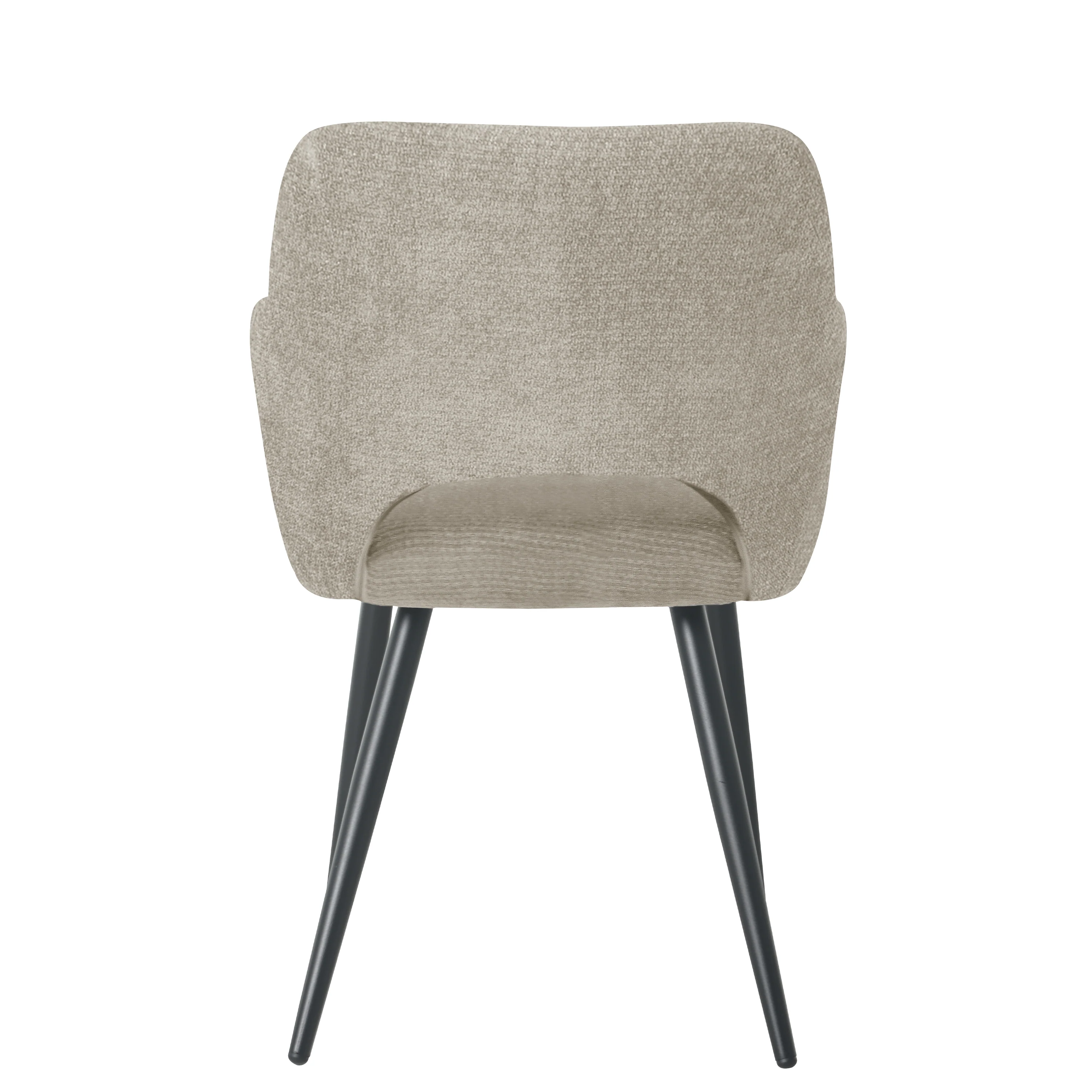 Jesper Eetkamerstoel - Beige - Chenille - Image 6