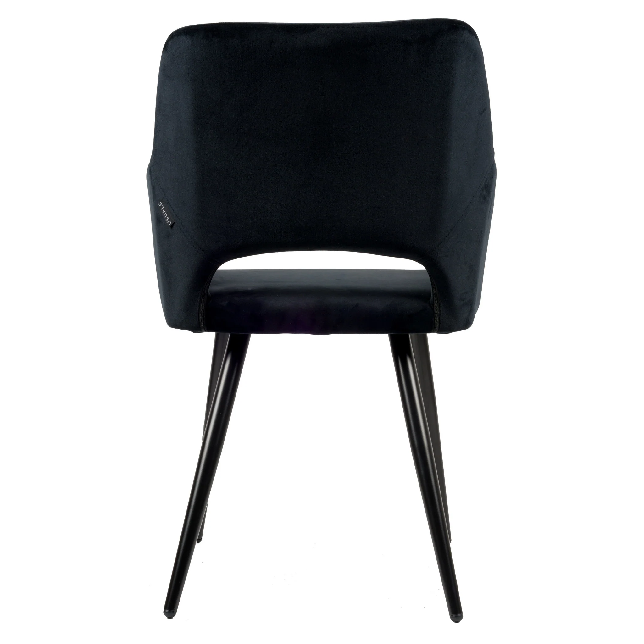 Jesper Eetkamerstoel - Zwart - Velvet - Image 6