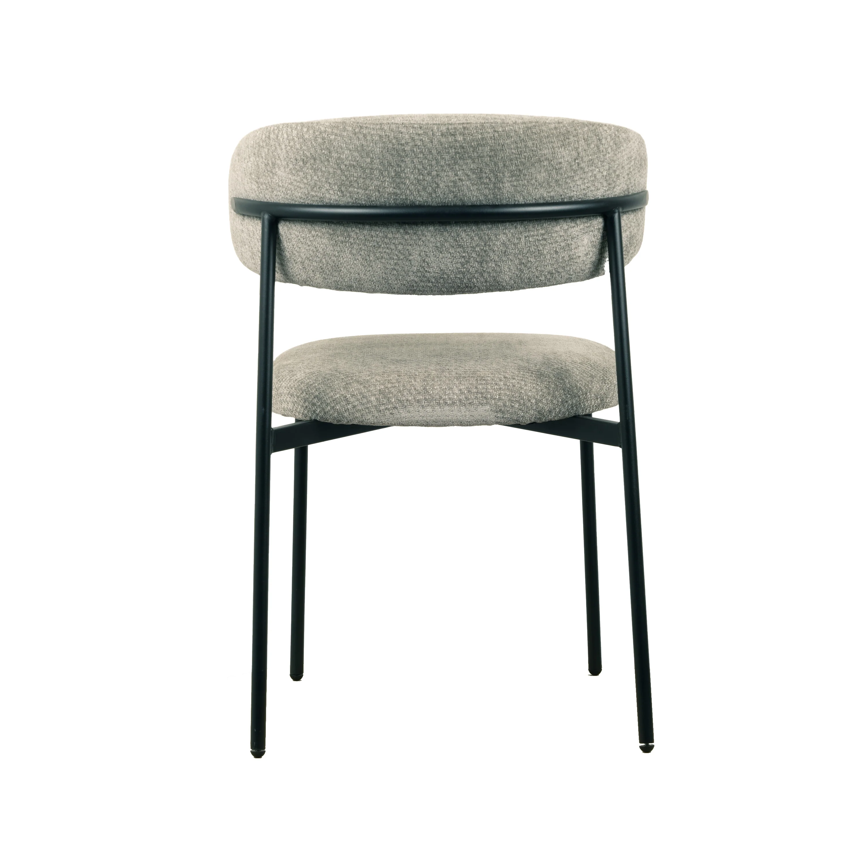 Kiara Eetkamerstoel - Grijs Chenille - Image 6