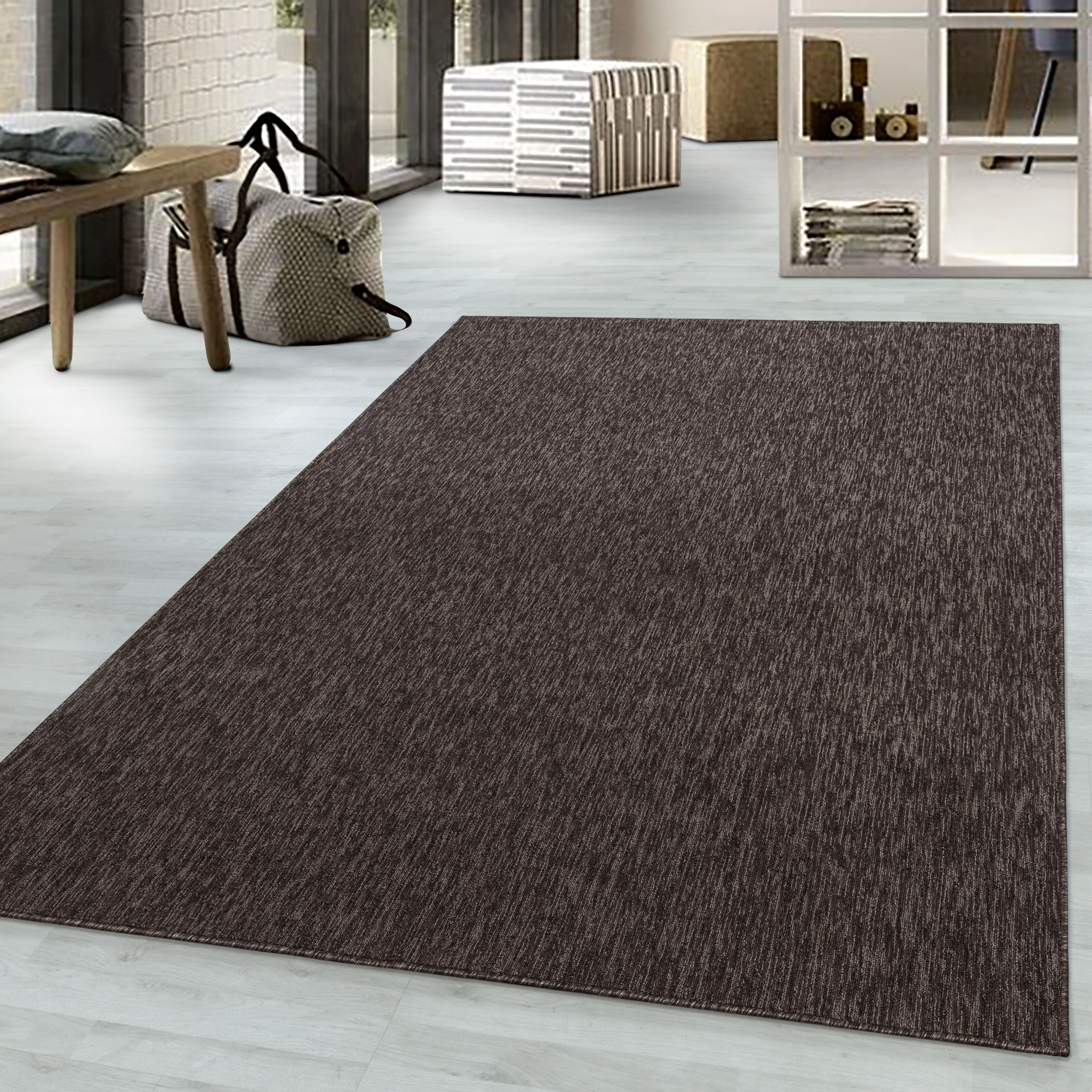 Laagpolig Vloerkleed - Bliss - Bruin - Image 2